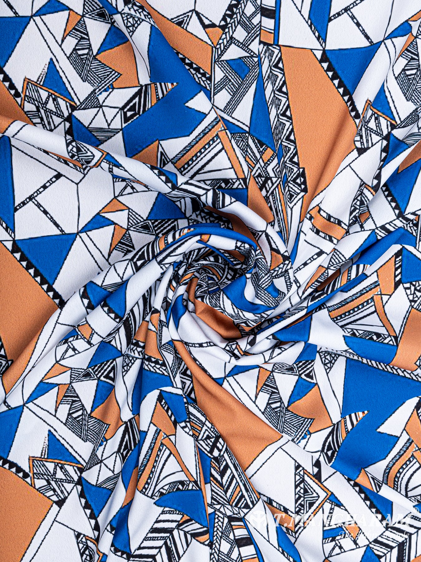 Multicolor Crepe Fabric - EC5402 view-1