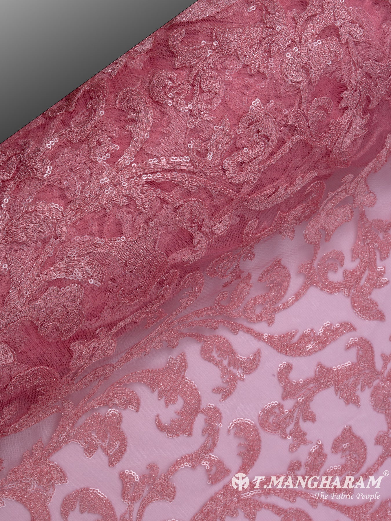 Pink Fancy Net Fabric - EC7638 view-2