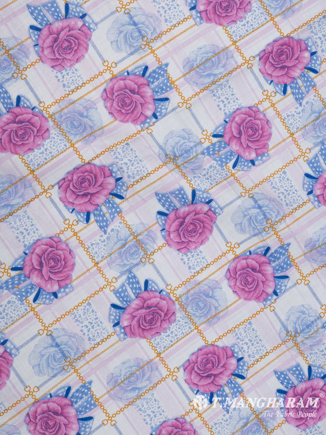 Multicolor Cotton Fabric - EB5343 view-3