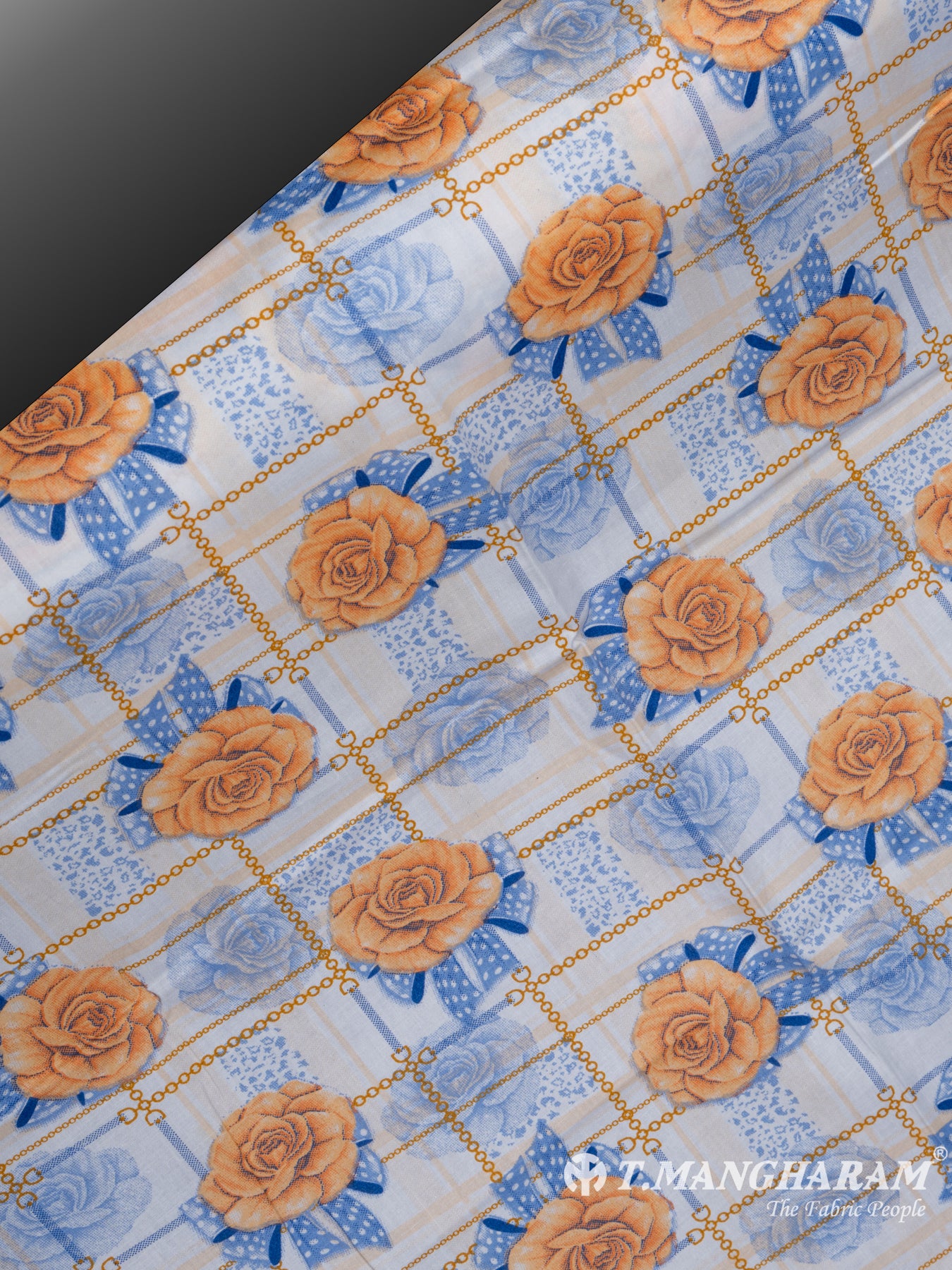 Multicolor Cotton Fabric - EB5351 view-2