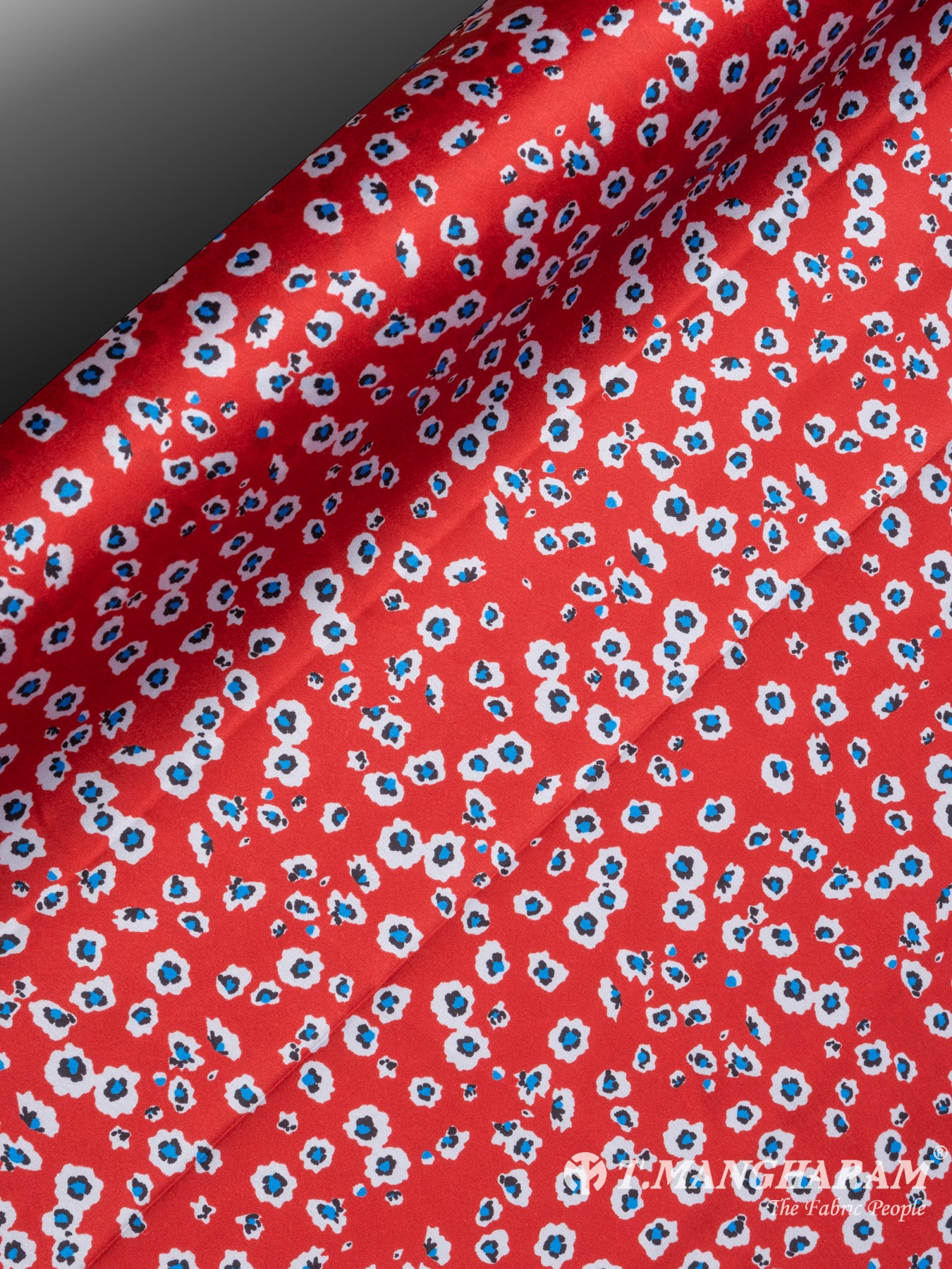 Red Modal Satin Fabric - EB5416 view-2