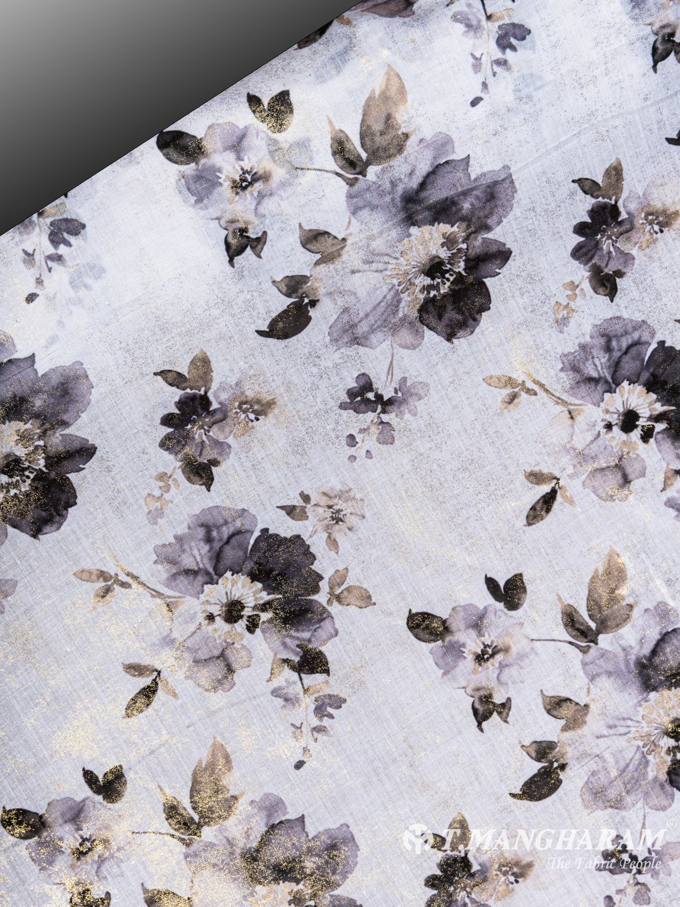 White Cotton Fabric - EC6252 view-2