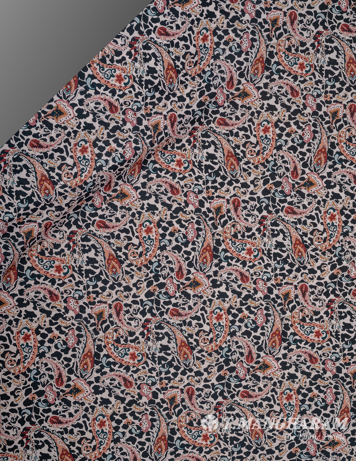 Black Crepe Fabric - EC9900 view-2