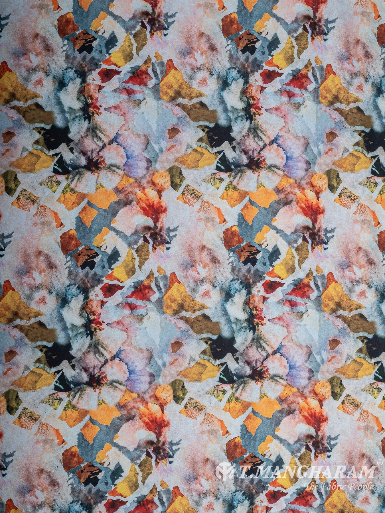 White Crepe Fabric - EC11220