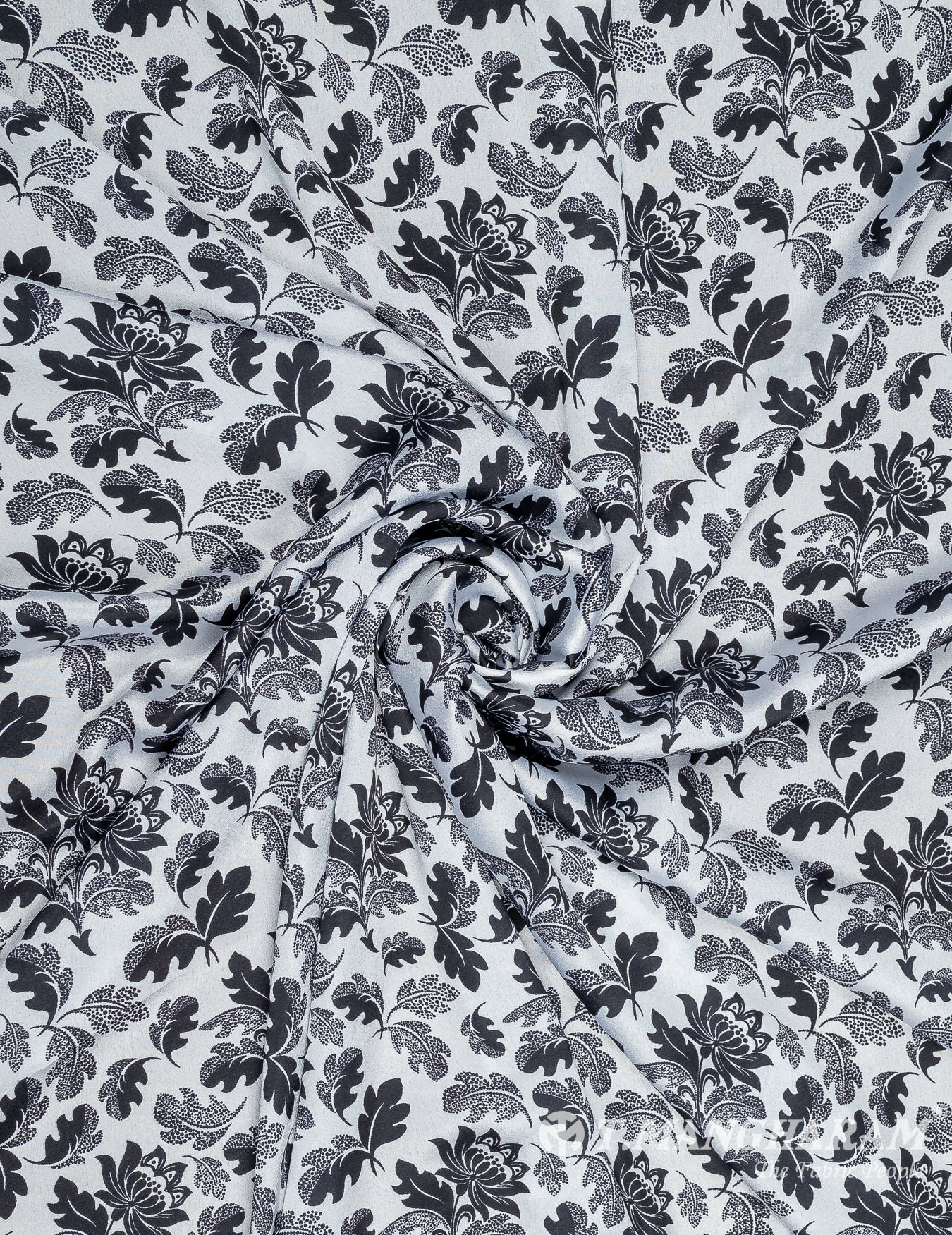 White Satin Fabric - EB7215 view-1