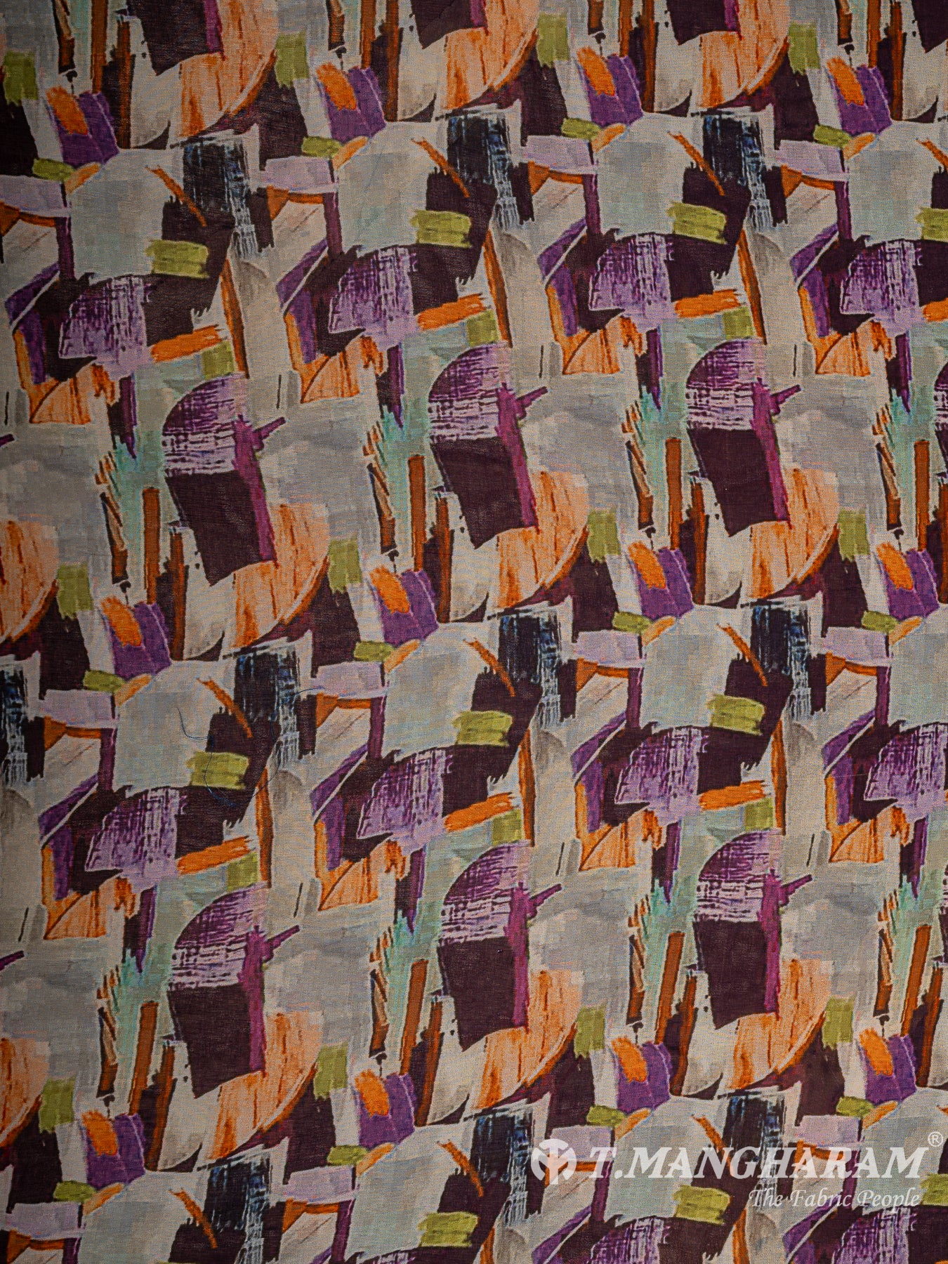 Multicolor Georgette Fabric - EB8422
