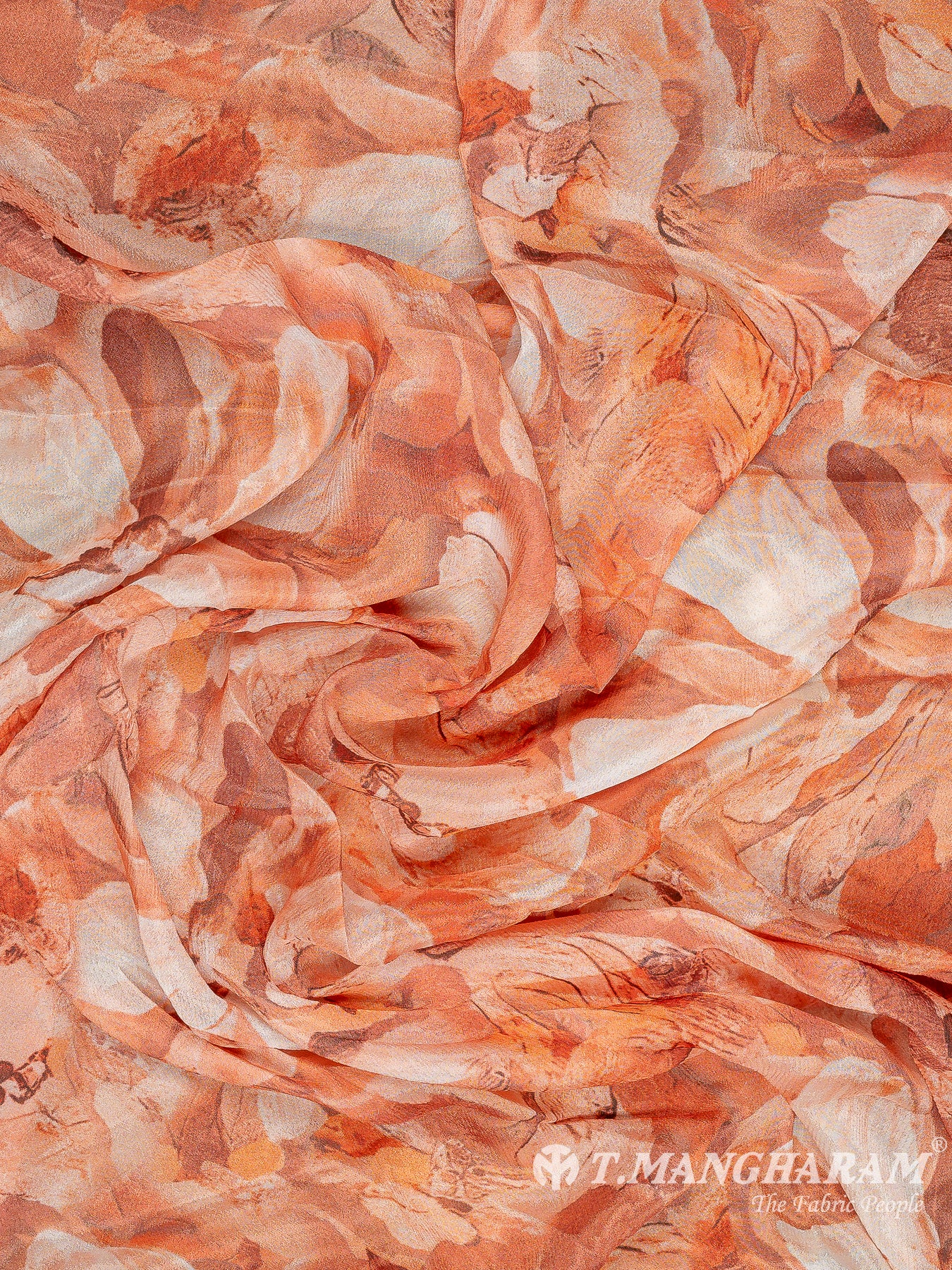 Multicolor Organza Tissue Fabric - EC10016 view-4