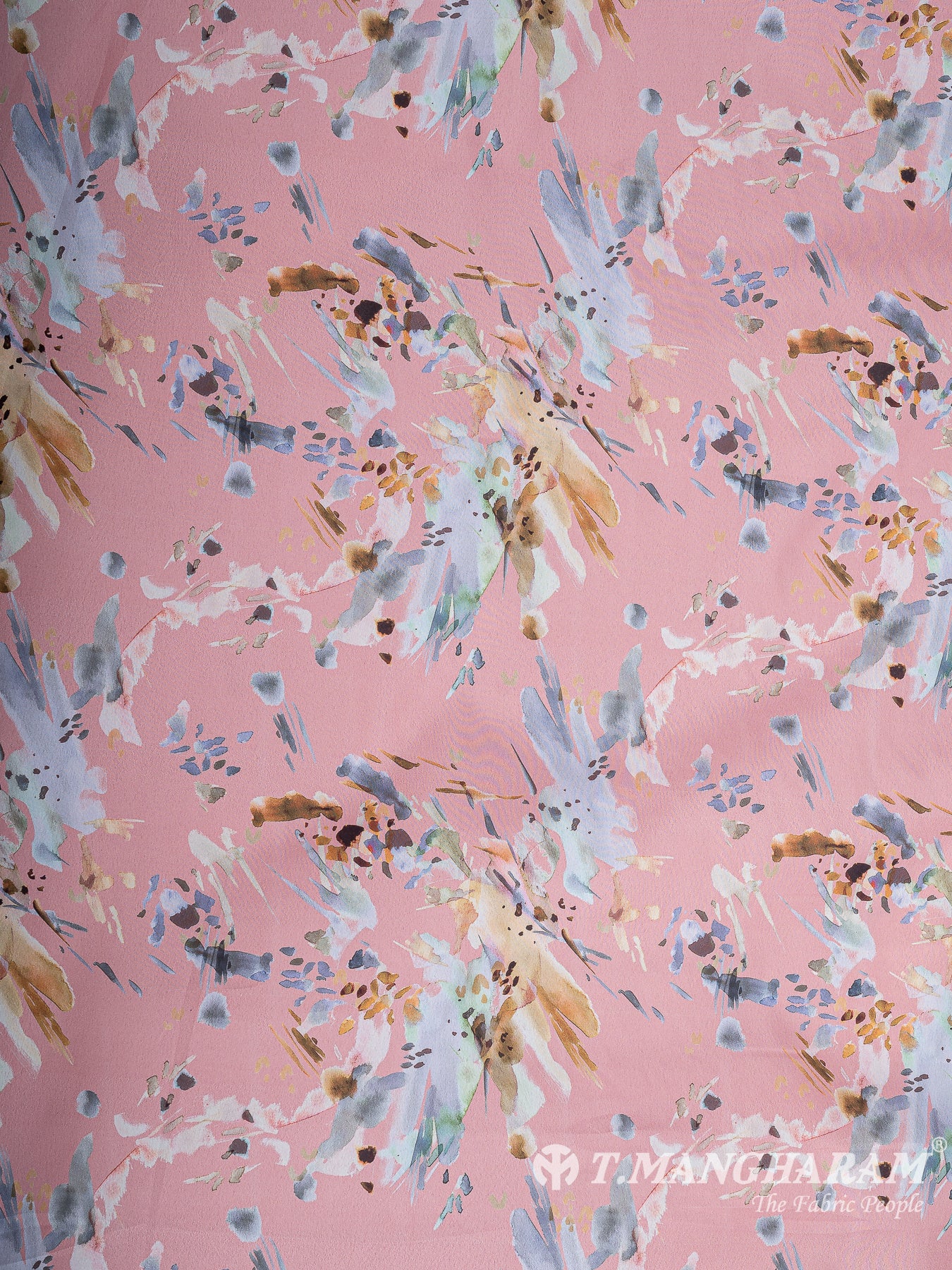 Pink Crepe Fabric - EC11214