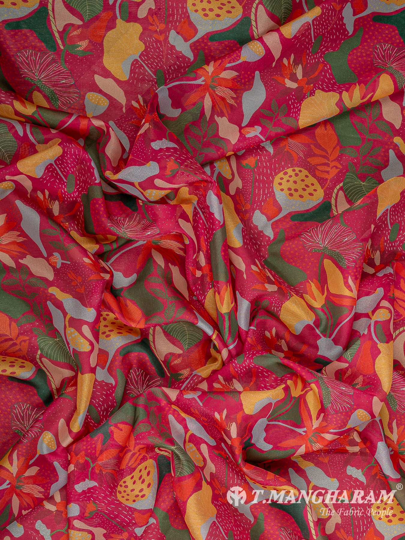 Pink Organza Fabric - EC11178