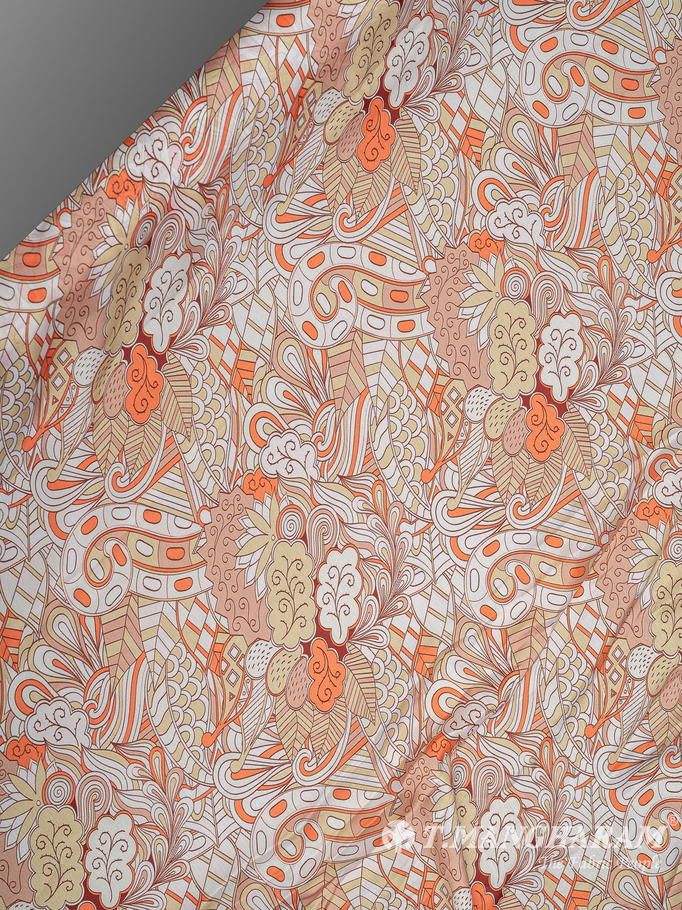 Multicolor Satin Fabric - EC9408 view-2