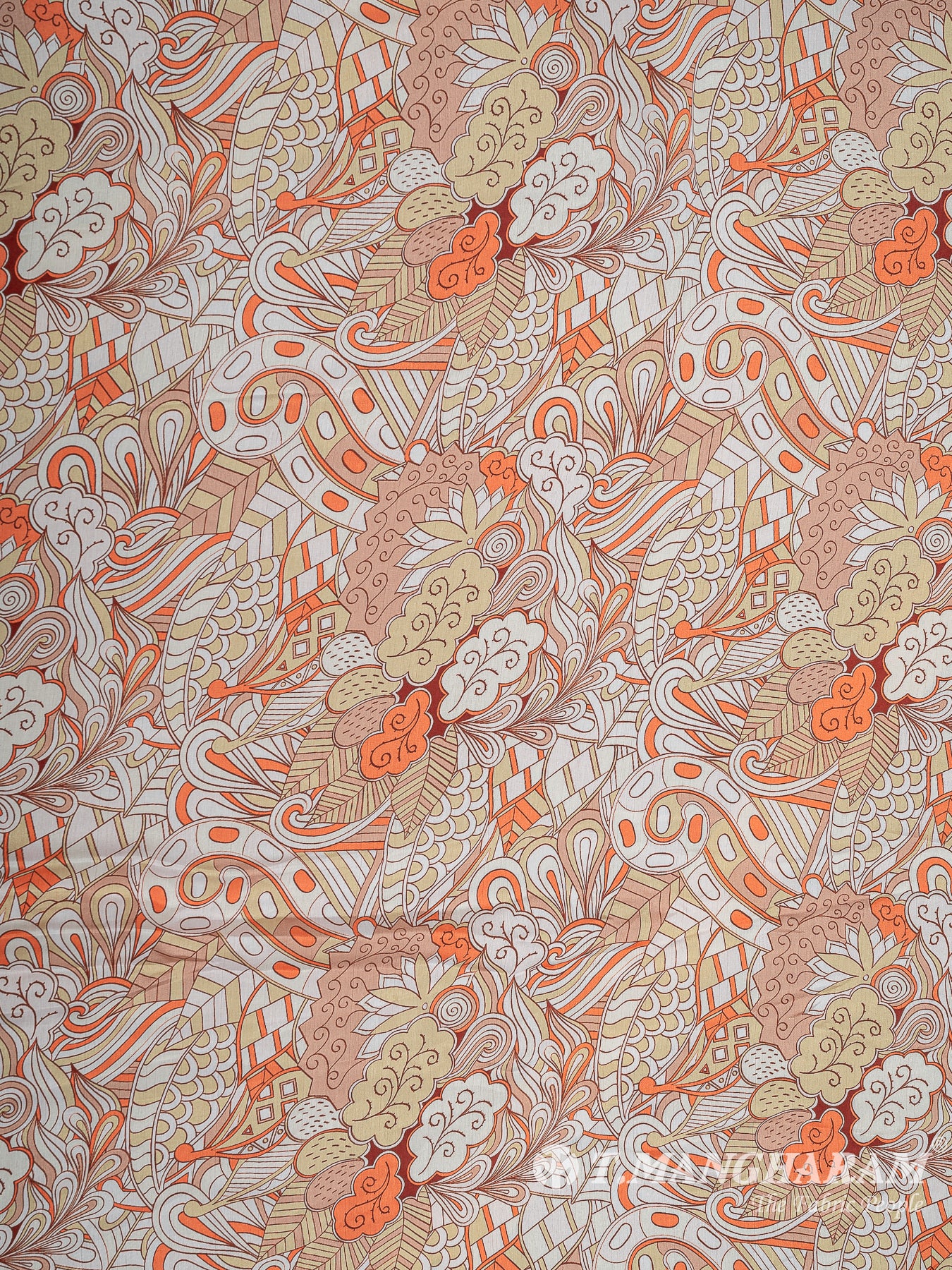 Multicolor Satin Fabric - EC9408 view-3