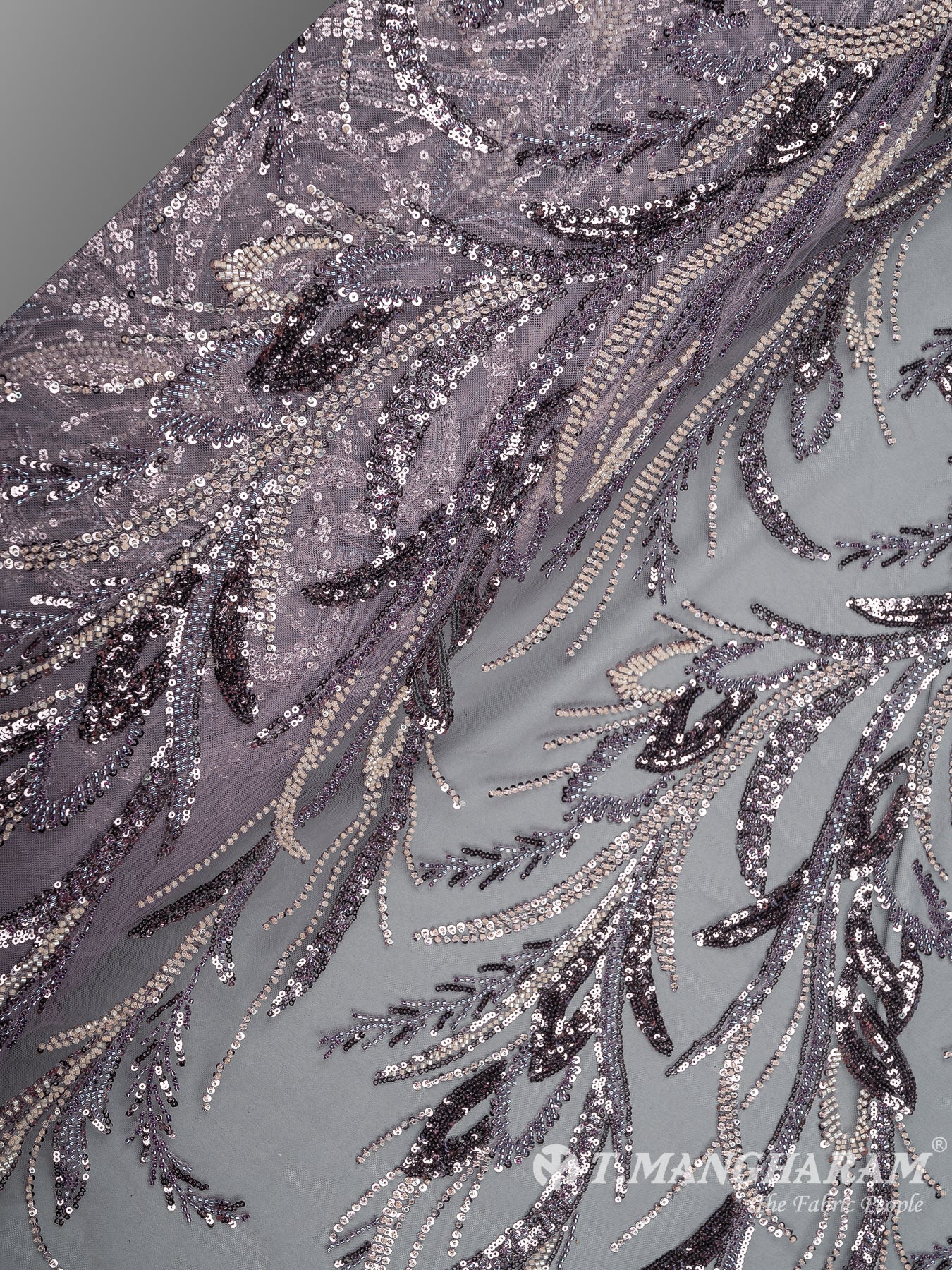 Violet Fancy Net Fabric - EC8570 view-2