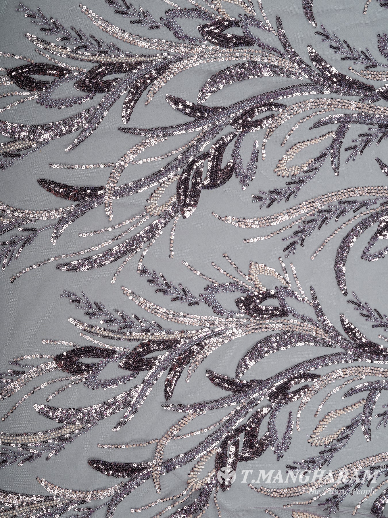 Violet Fancy Net Fabric - EC8570 view-3