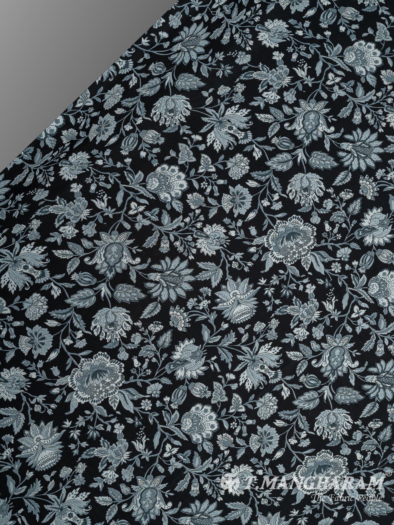 Black Crepe Fabric - EB6906 view-2