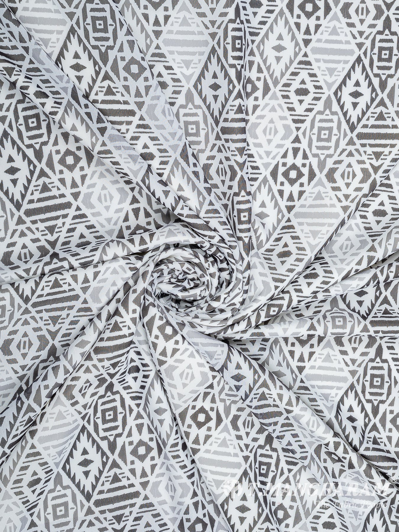 Multicolor Georgette Fabric - EC9713 view-1