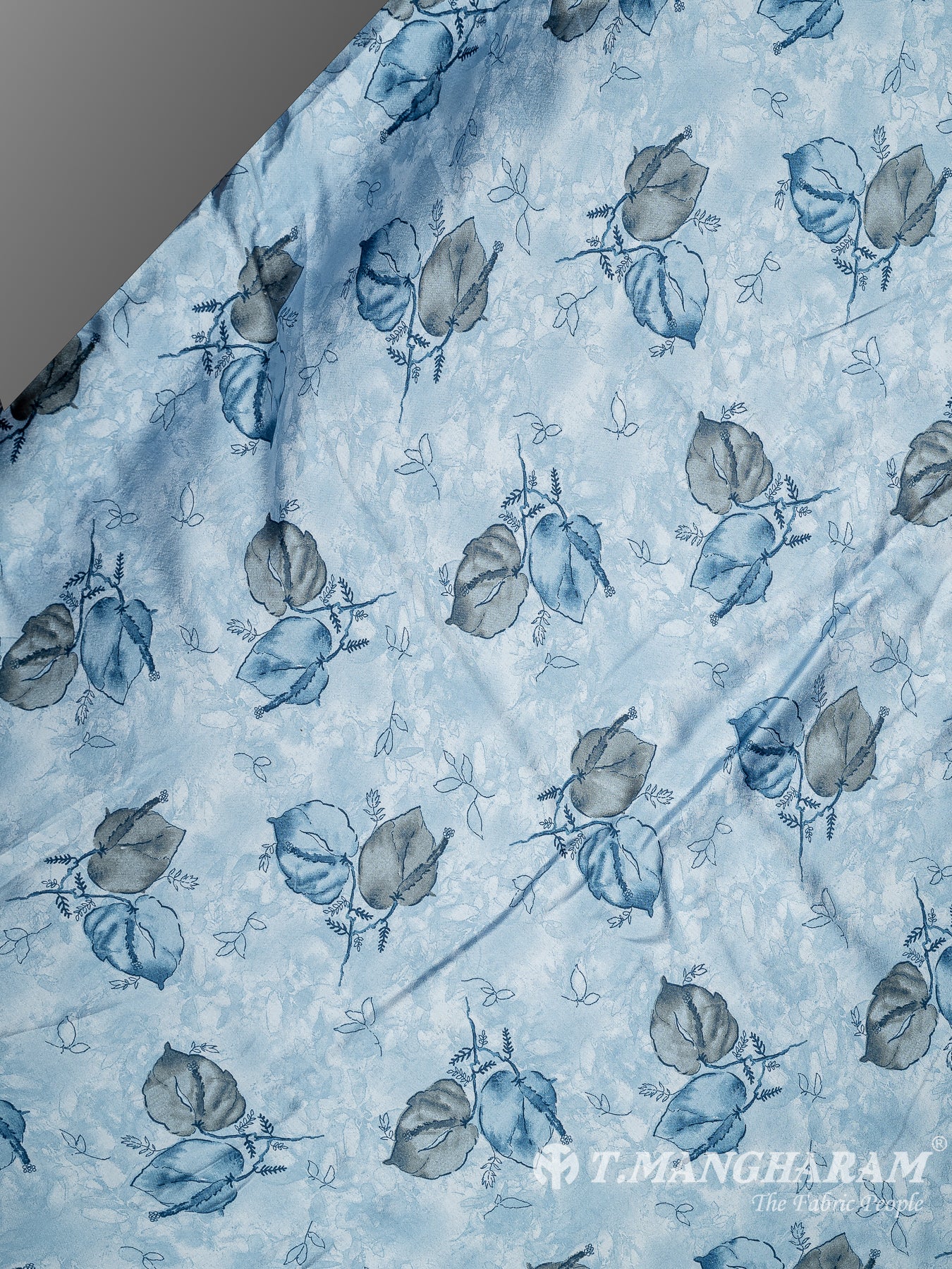 Blue Satin Fabric - EA3501