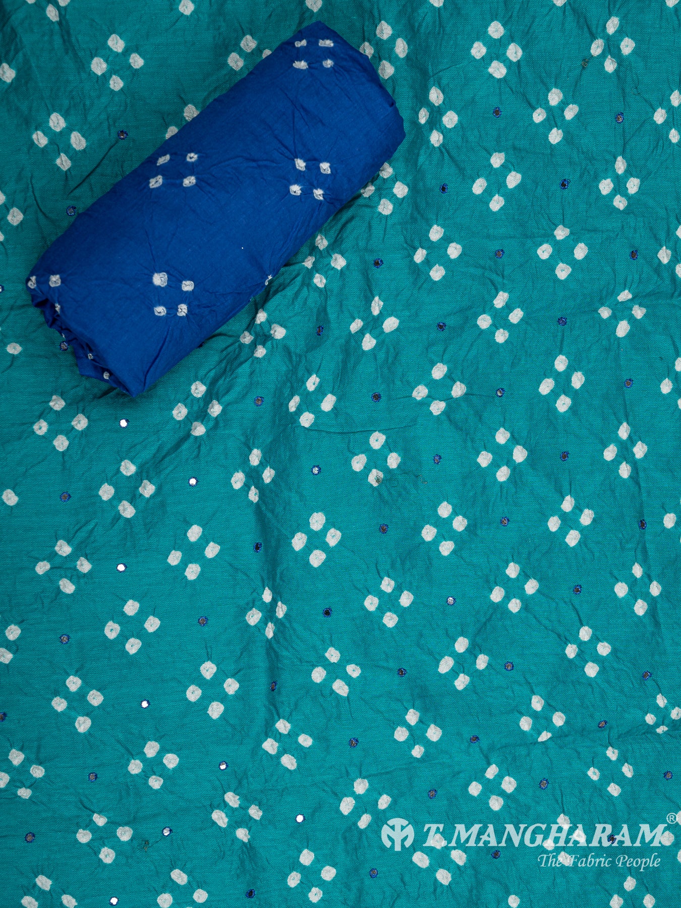 Multicolor Cotton Chudidhar Fabric Set - EG1753 view-2
