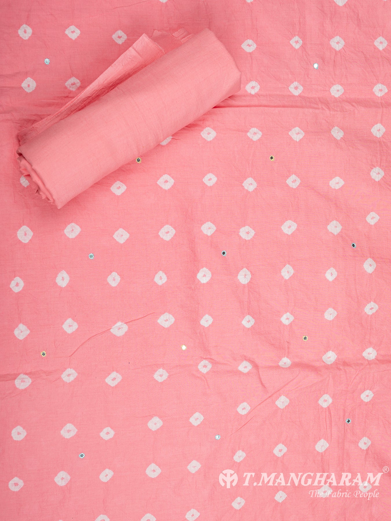 Multicolor Cotton Chudidhar Fabric Set - EG1751 view-2