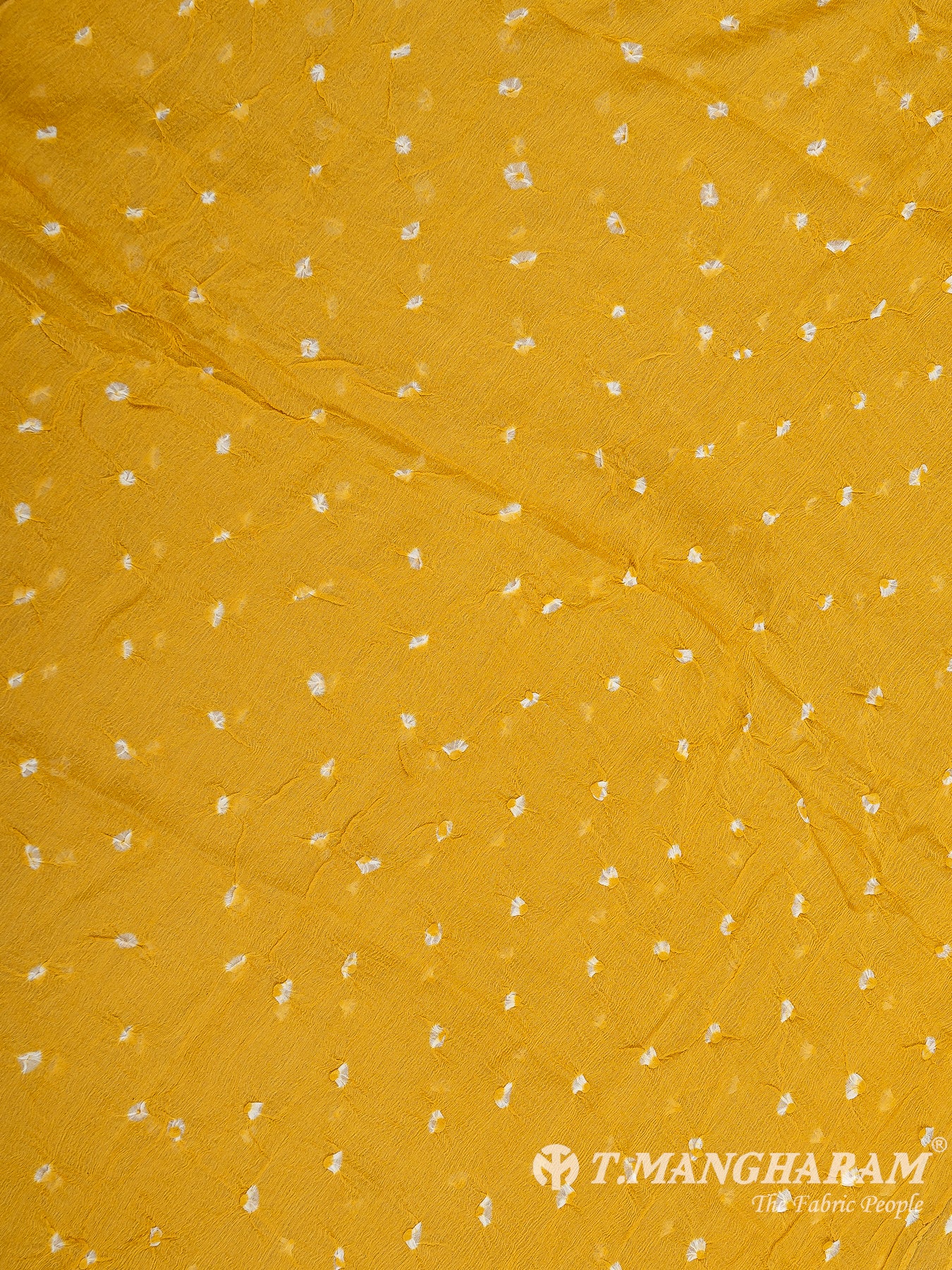Yellow Cotton Chudidhar Fabric Set - EG1757