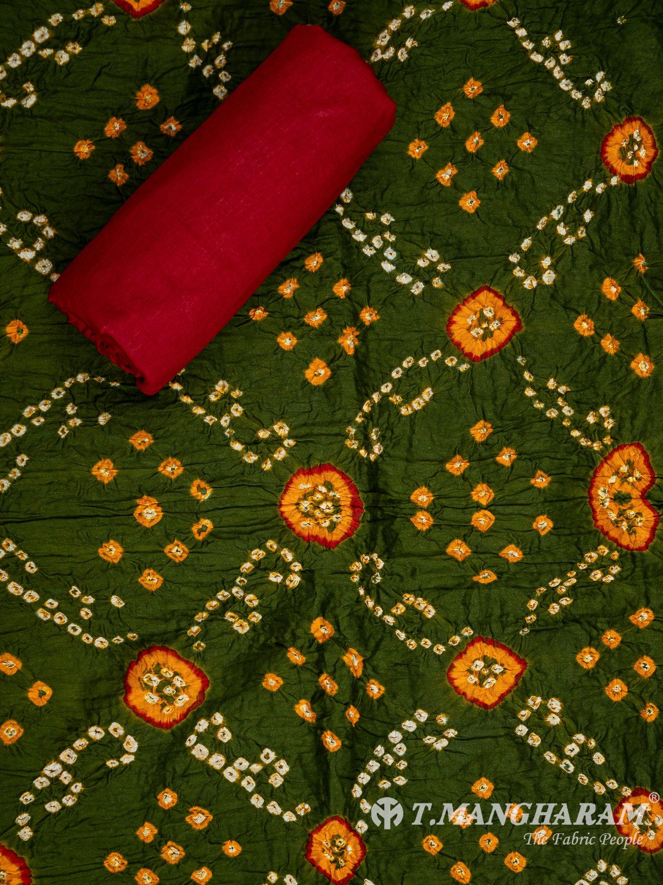 Mutlicolor Cotton Chudidhar Fabric Set - EG1766 view-2