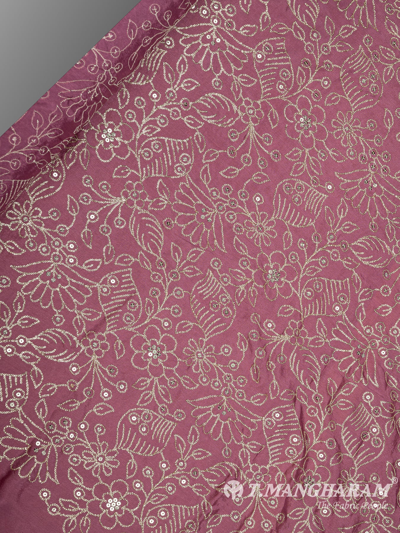 Pink Chinnon Silk Fabric - EC8293 view-2