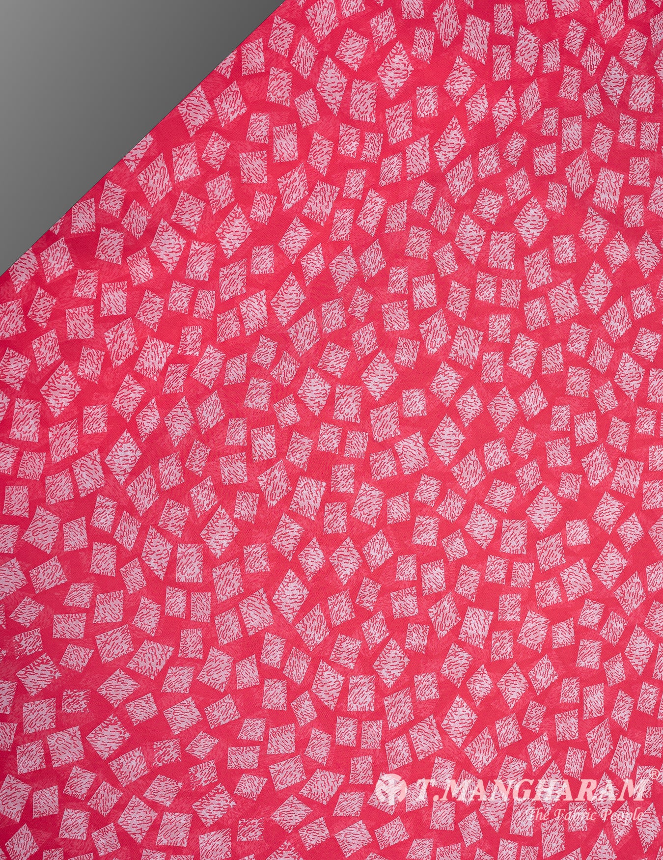 Pink Georgette Fabric - EB7114 view-2