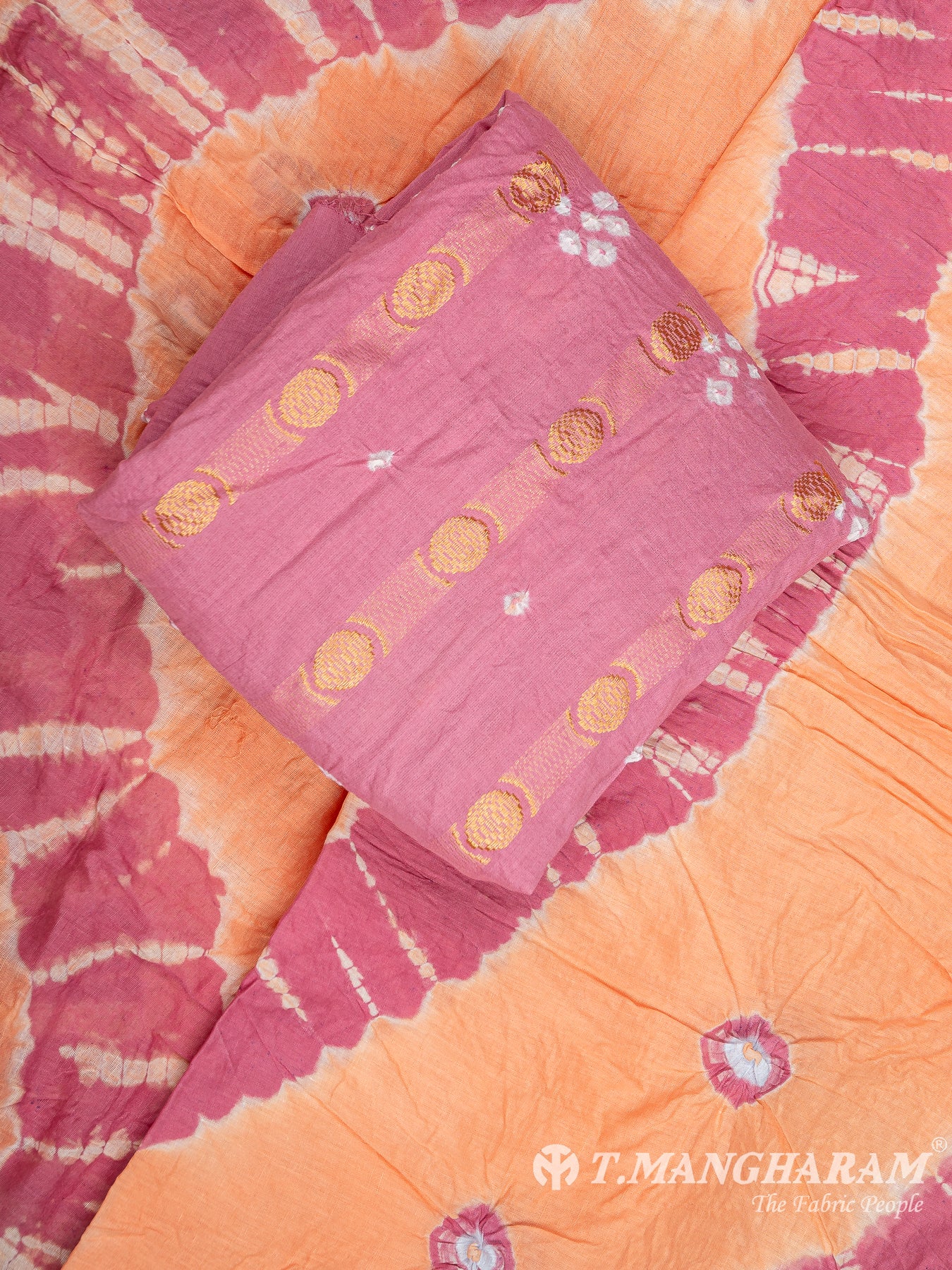 Mutlicolor Cotton Chudidhar Fabric Set - EG1823 view-1