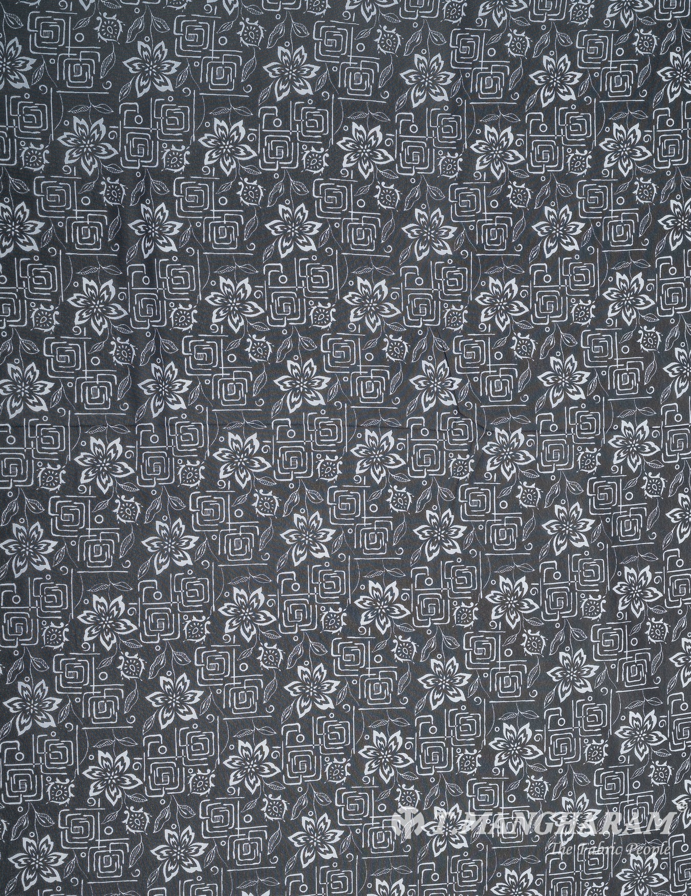 White Georgette Fabric - EB7218