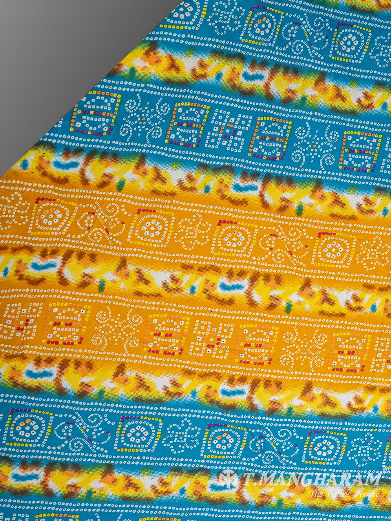 Multicolor Crepe Fabric - EC9752 view-2