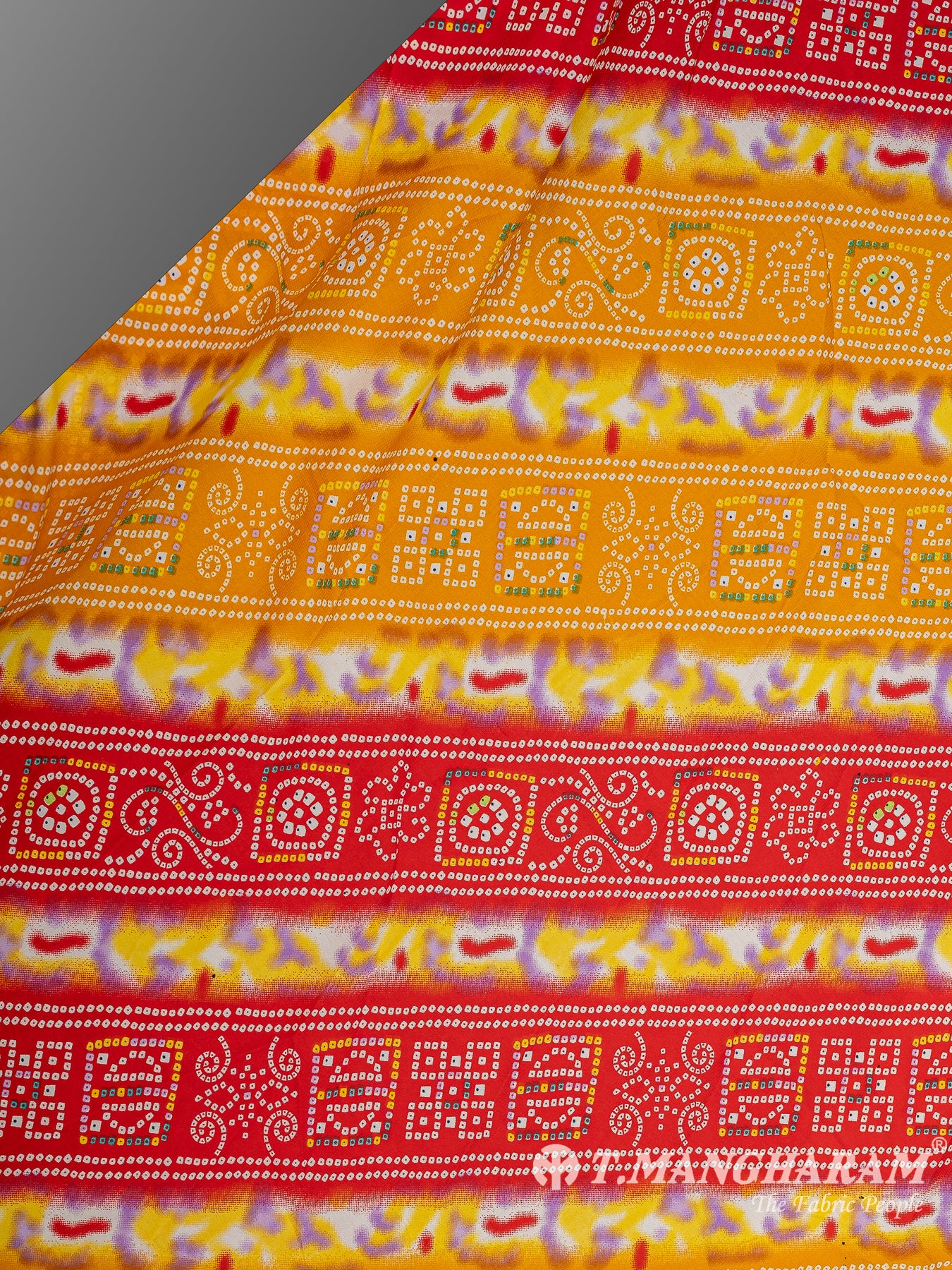Multicolor Crepe Fabric - EC9750 view-2