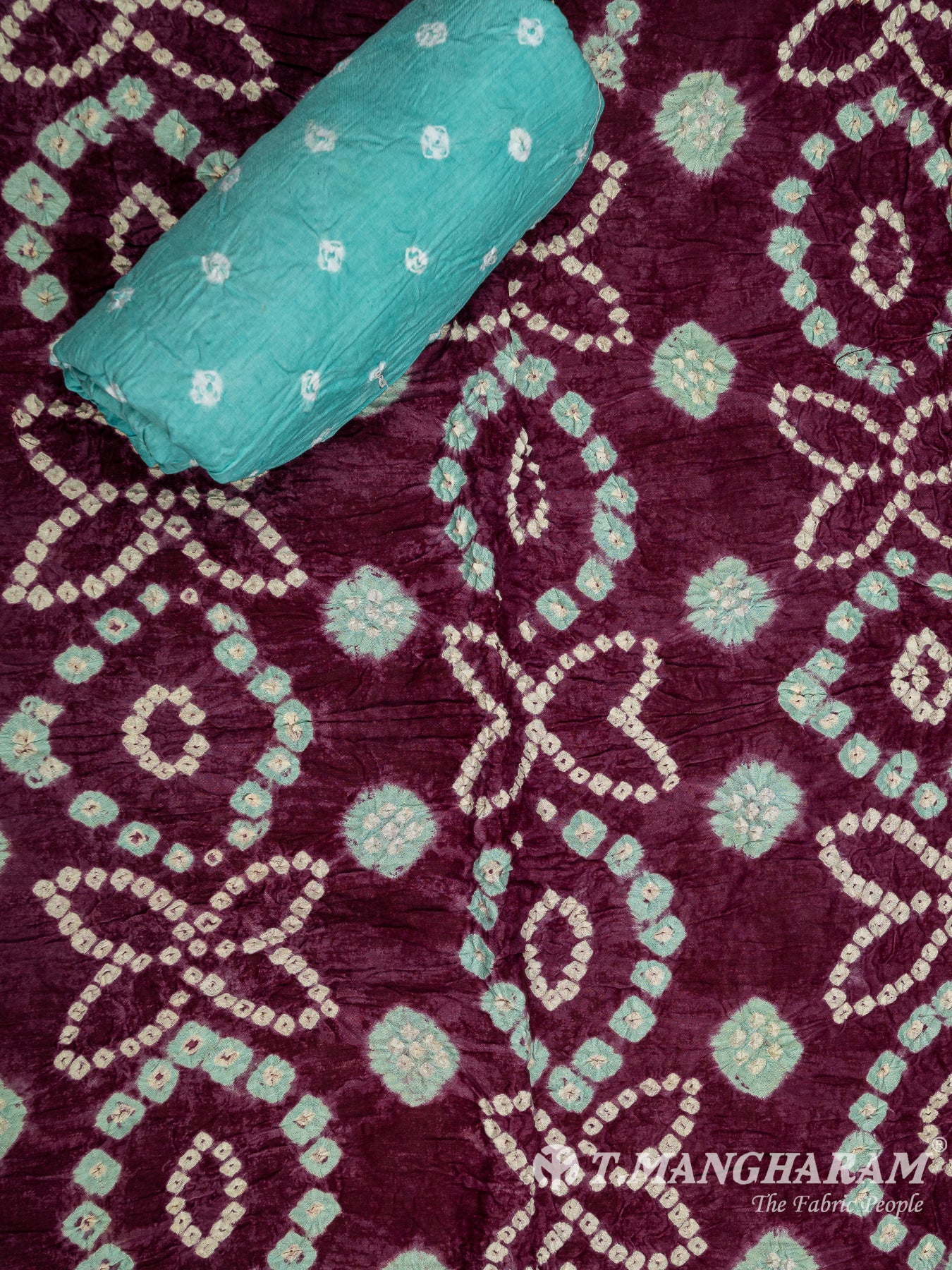 Mutlicolor Cotton Chudidhar Fabric Set - EG1772 view-2