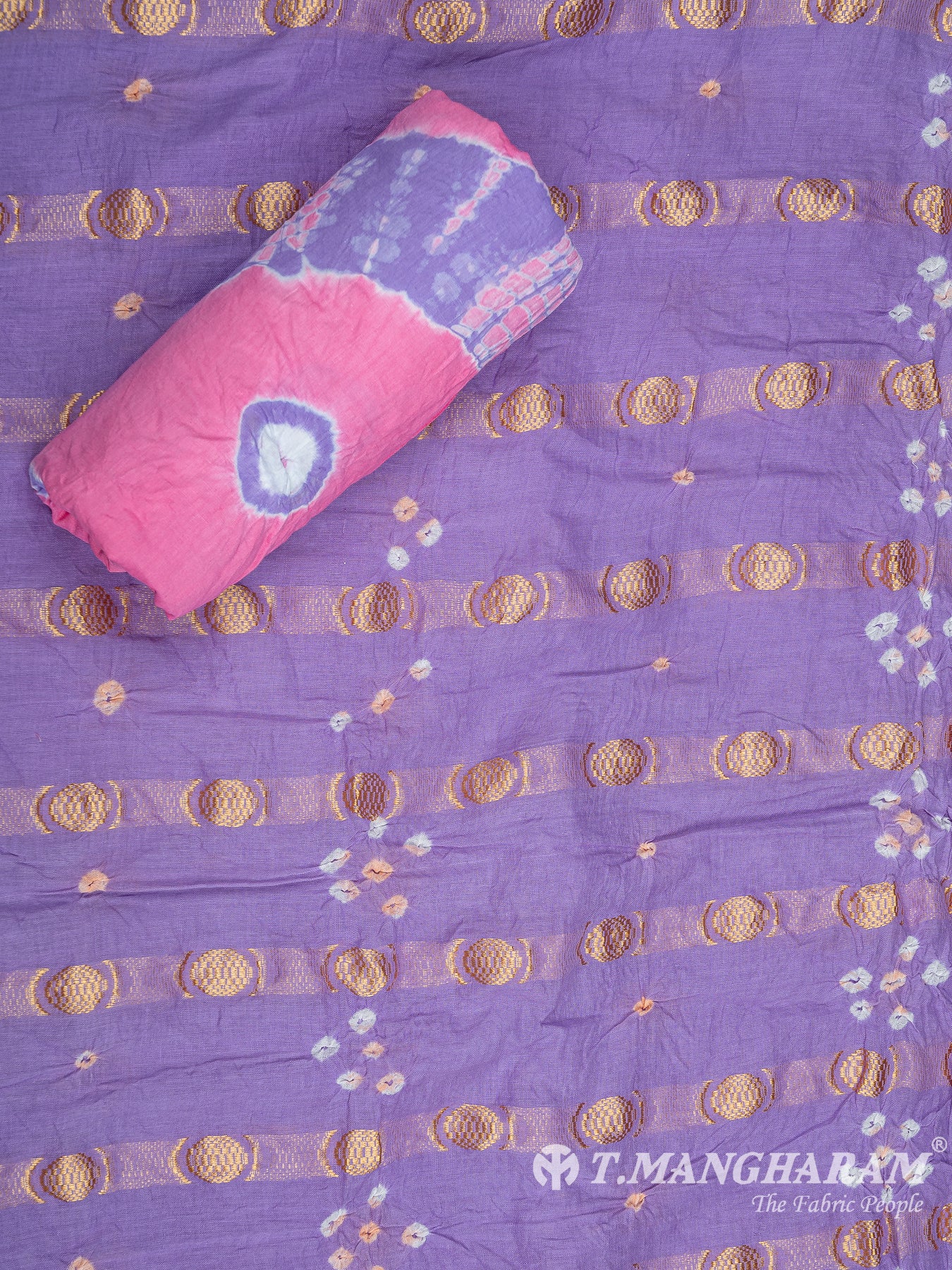 Mutlicolor Cotton Chudidhar Fabric Set - EG1822 view-2