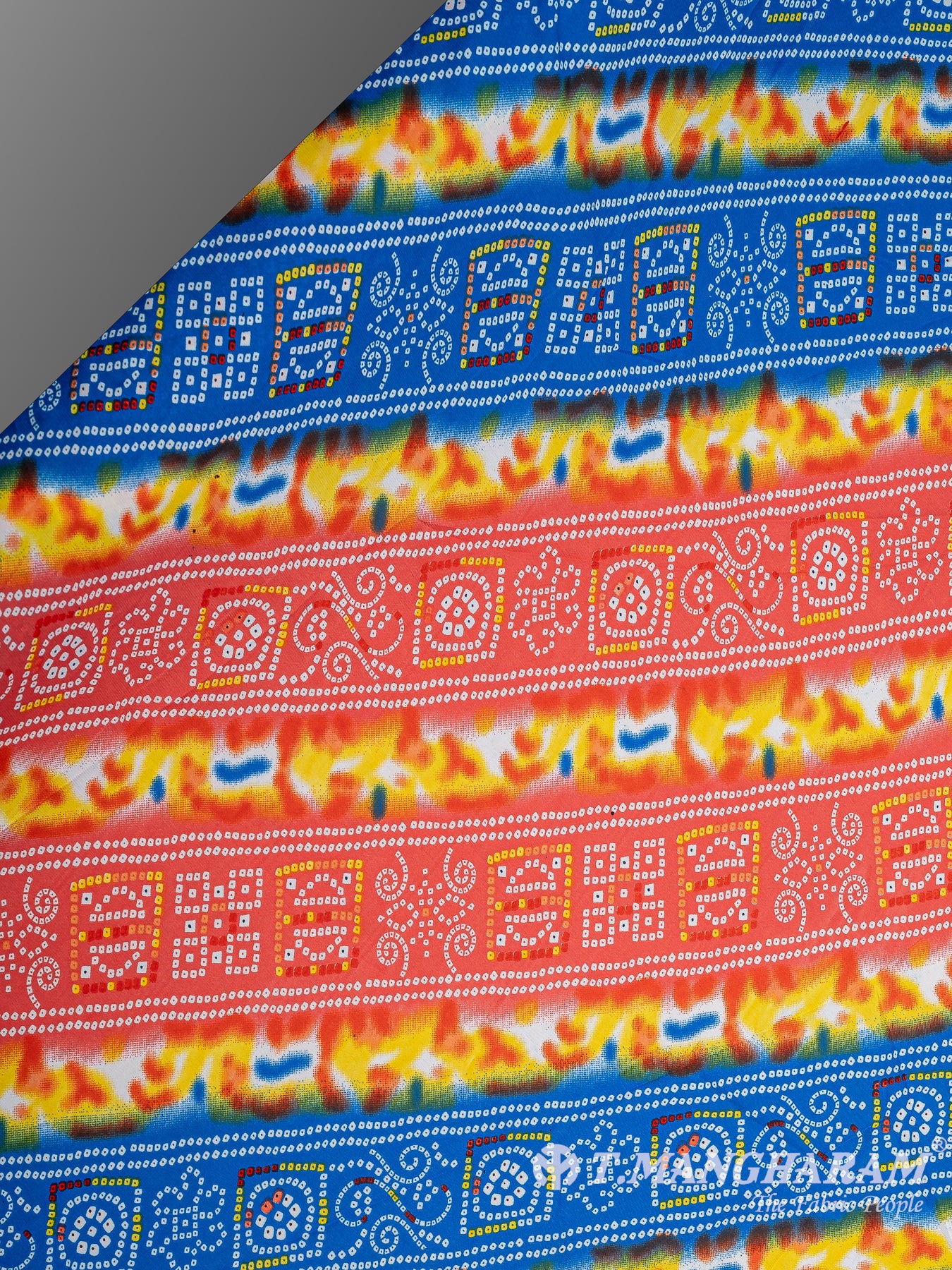 Multicolor Crepe Fabric - EC9755 view-2