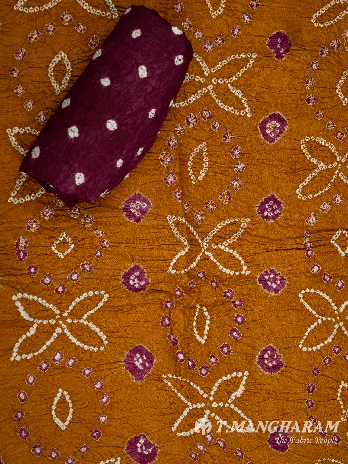 Mutlicolor Cotton Chudidhar Fabric Set - EG1775 view-2