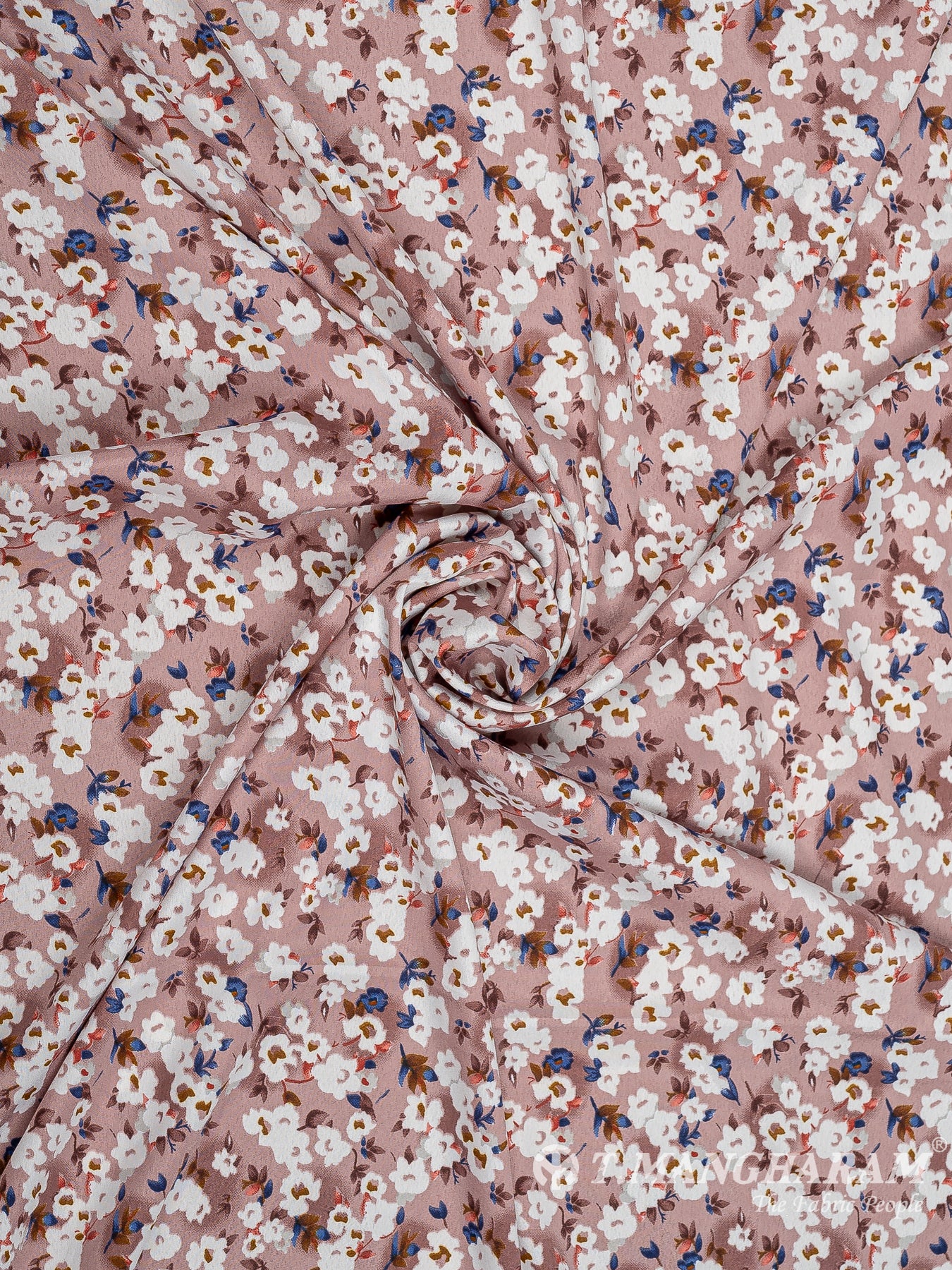 Brown Crepe Fabric - EB6870 view-1