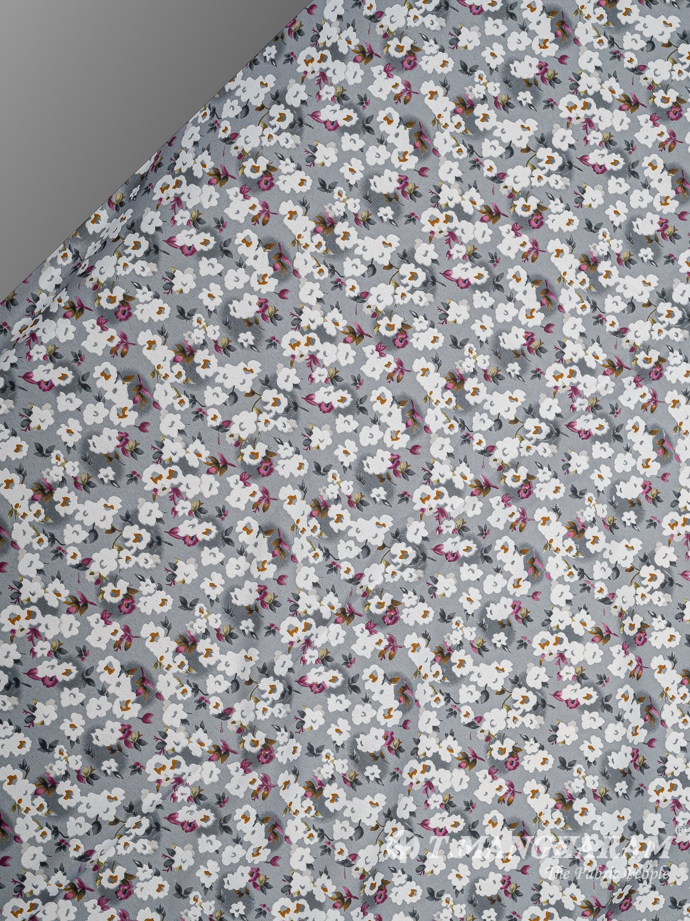 Grey Crepe Fabric - EB6872 view-2