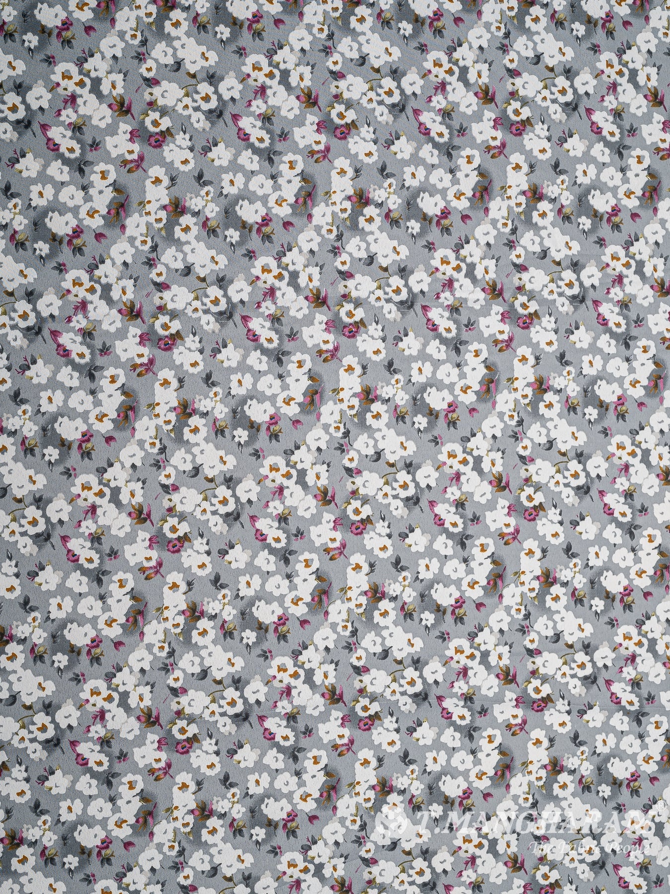 Grey Crepe Fabric - EB6872 view-3