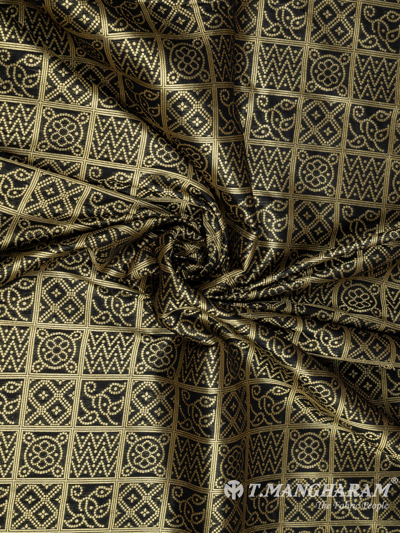 Multicolor Banaras Fabric - EC9457 view-1