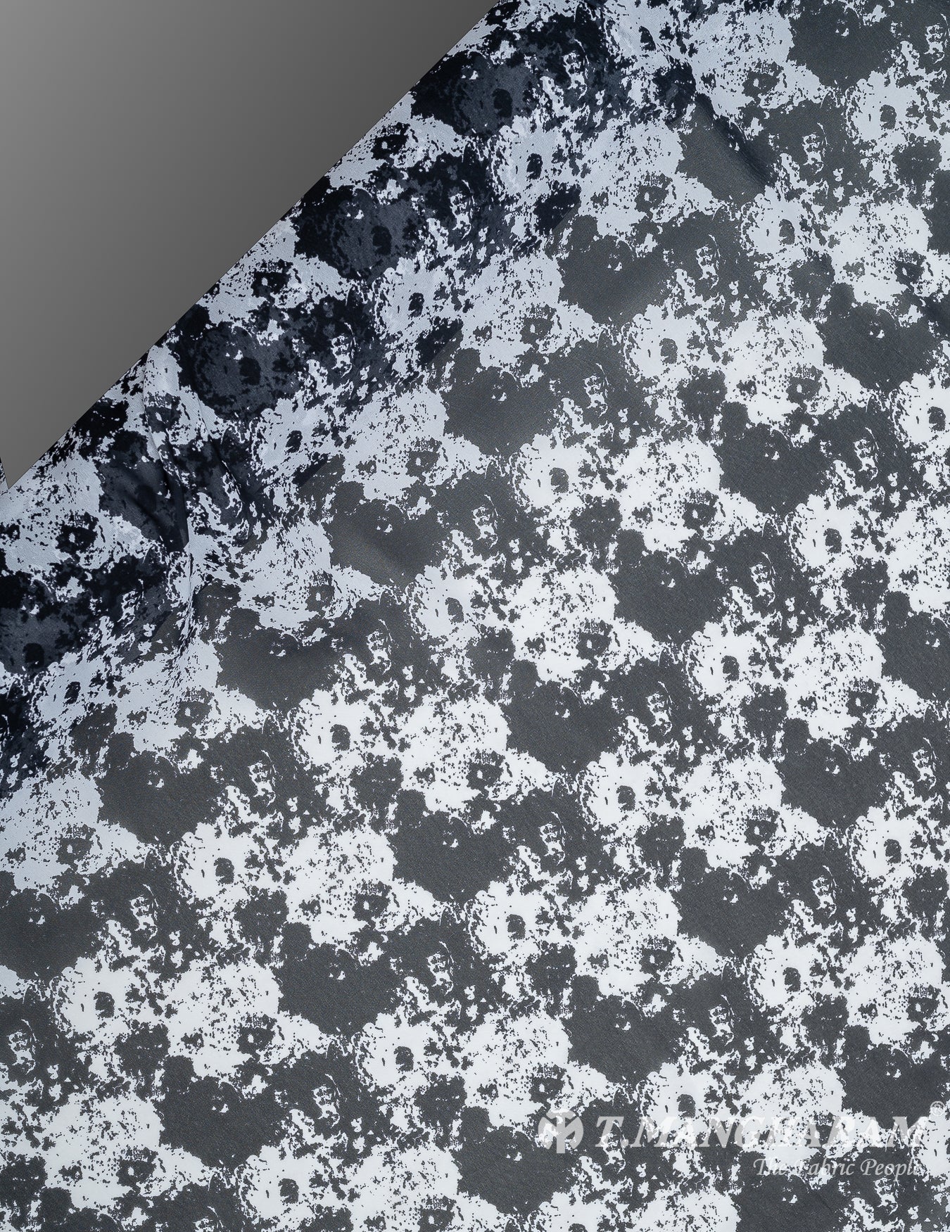 White Georgette Fabric - EB7227 view-2