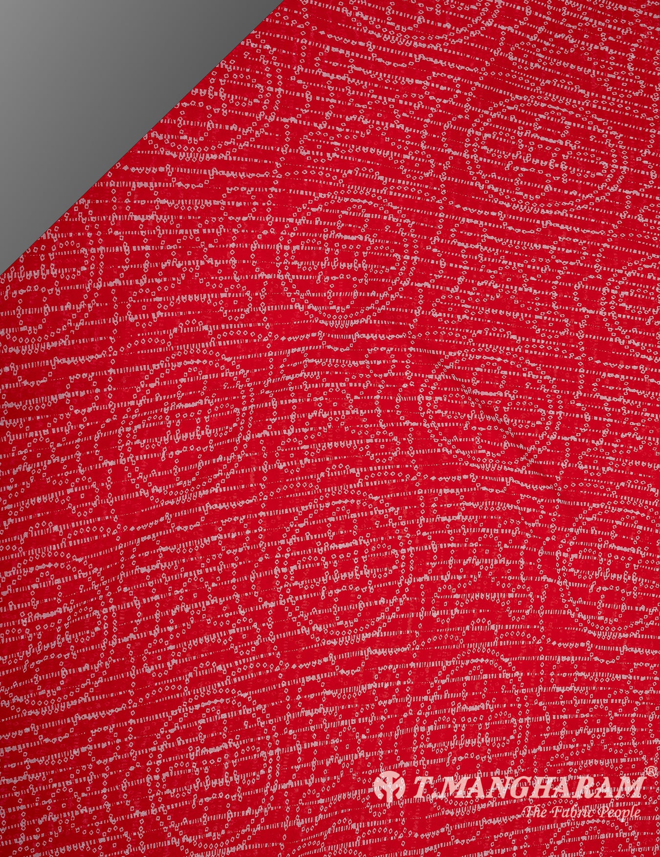 Multicolor Georgette Fabric - EC9851 view-2