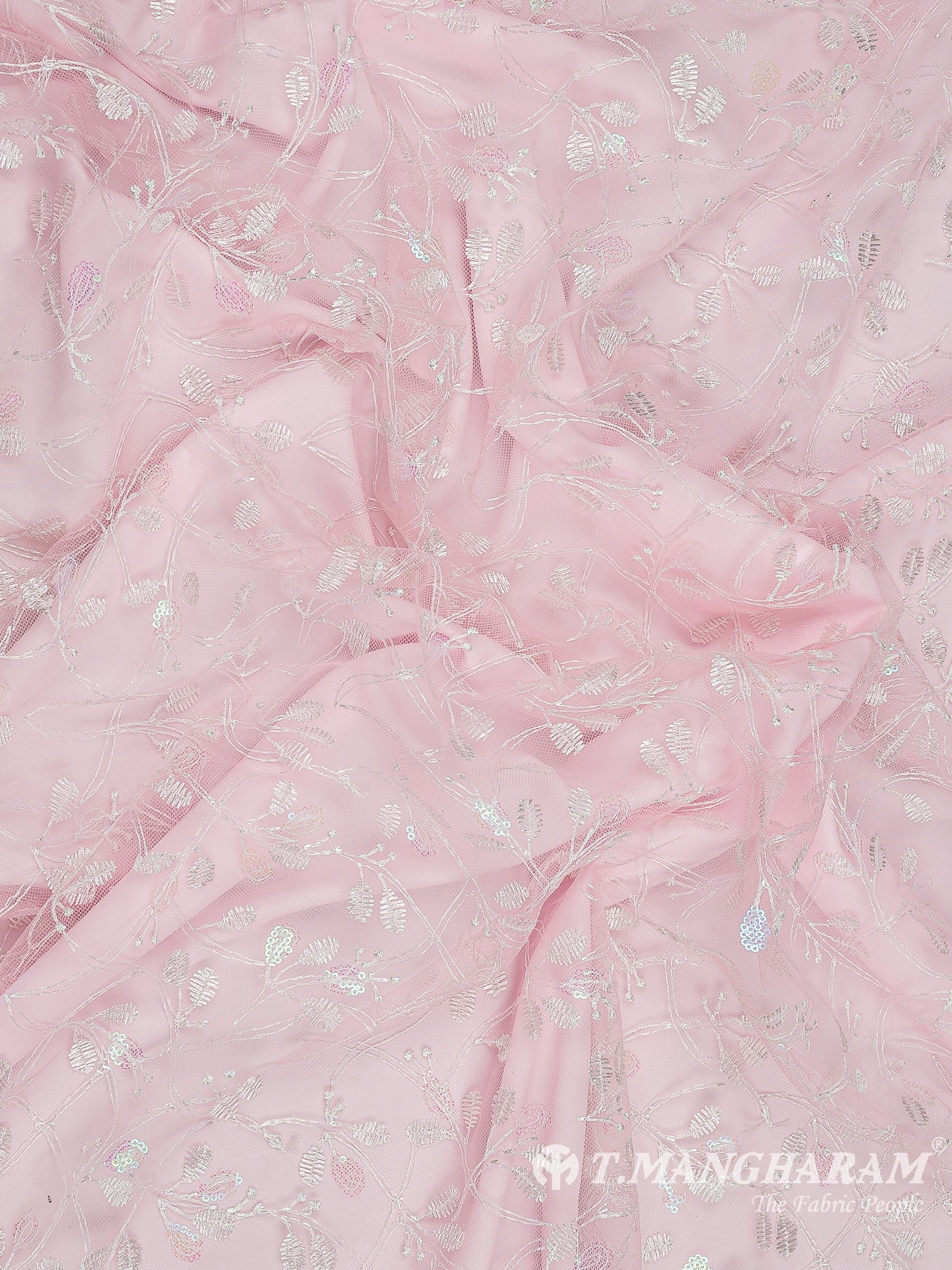 Pink Fancy Net Fabric - EB6854 view-4