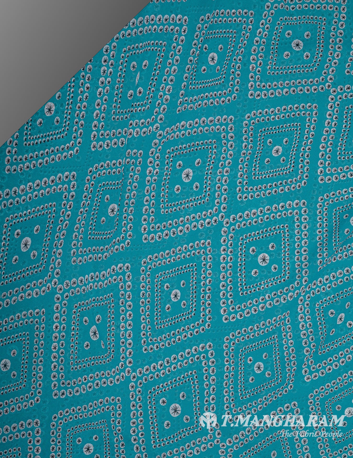 Multicolor Georgette Fabric - EC9781 view-2