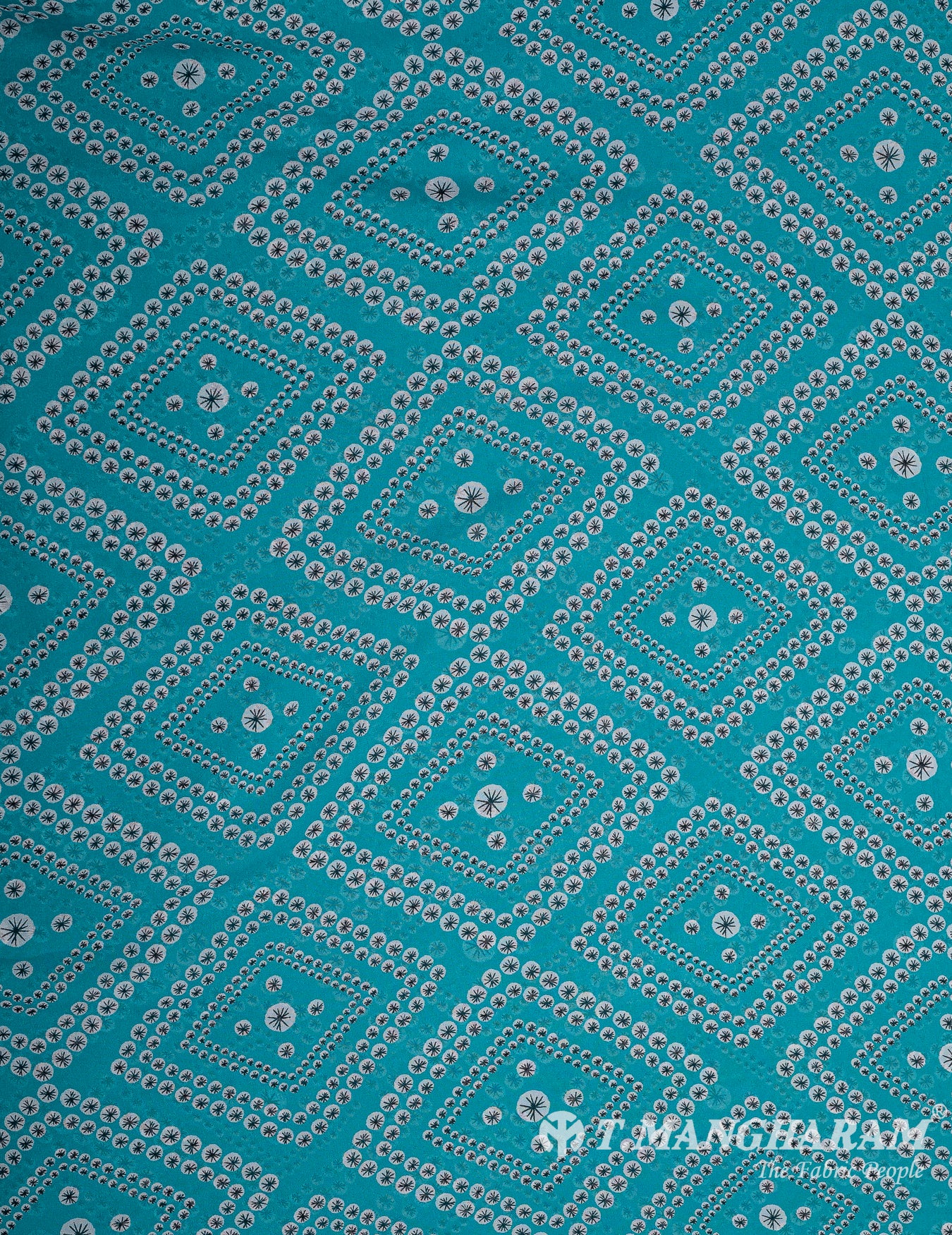 Multicolor Georgette Fabric - EC9781 view-3