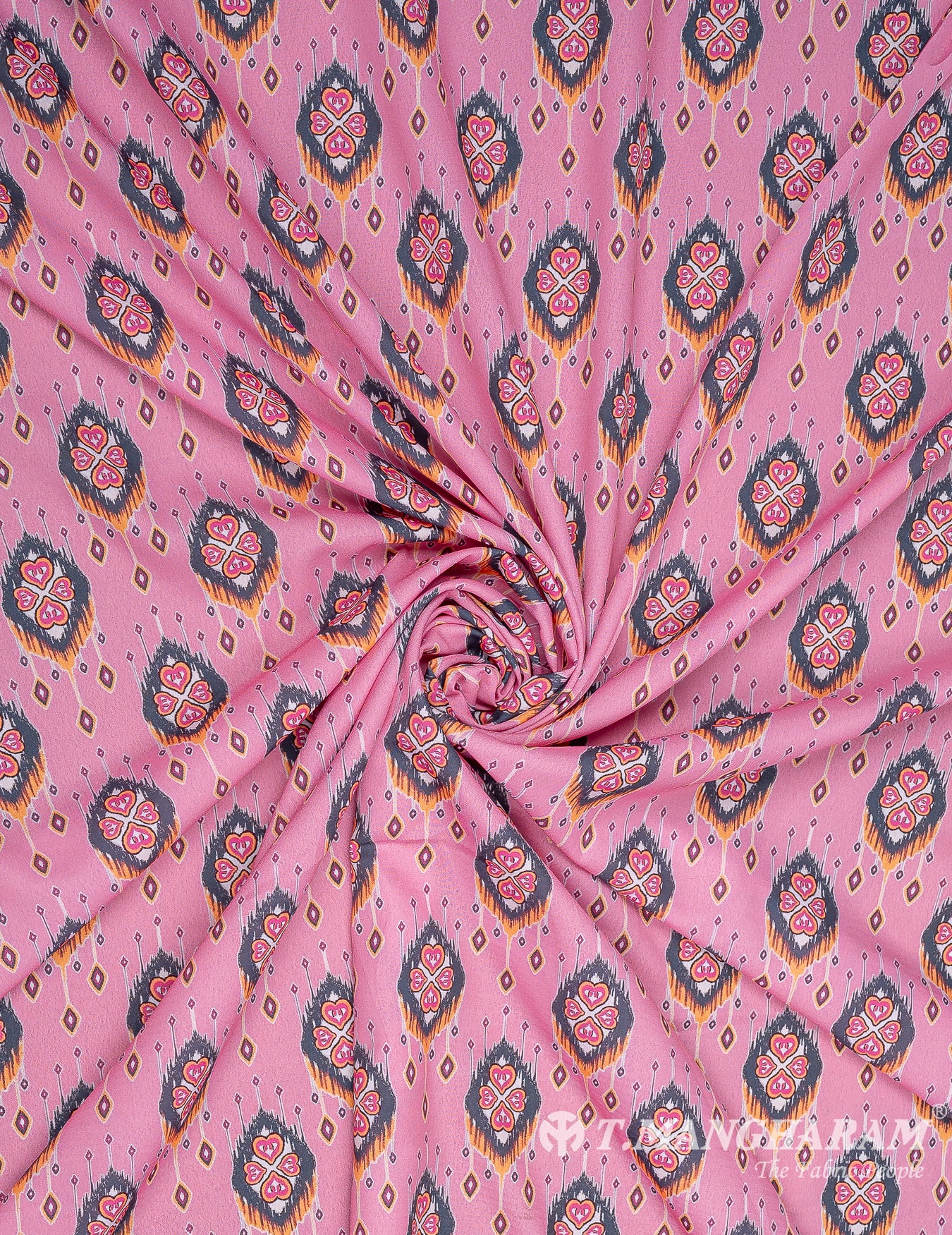 Multicolor Crepe Fabric - EB7235 view-1
