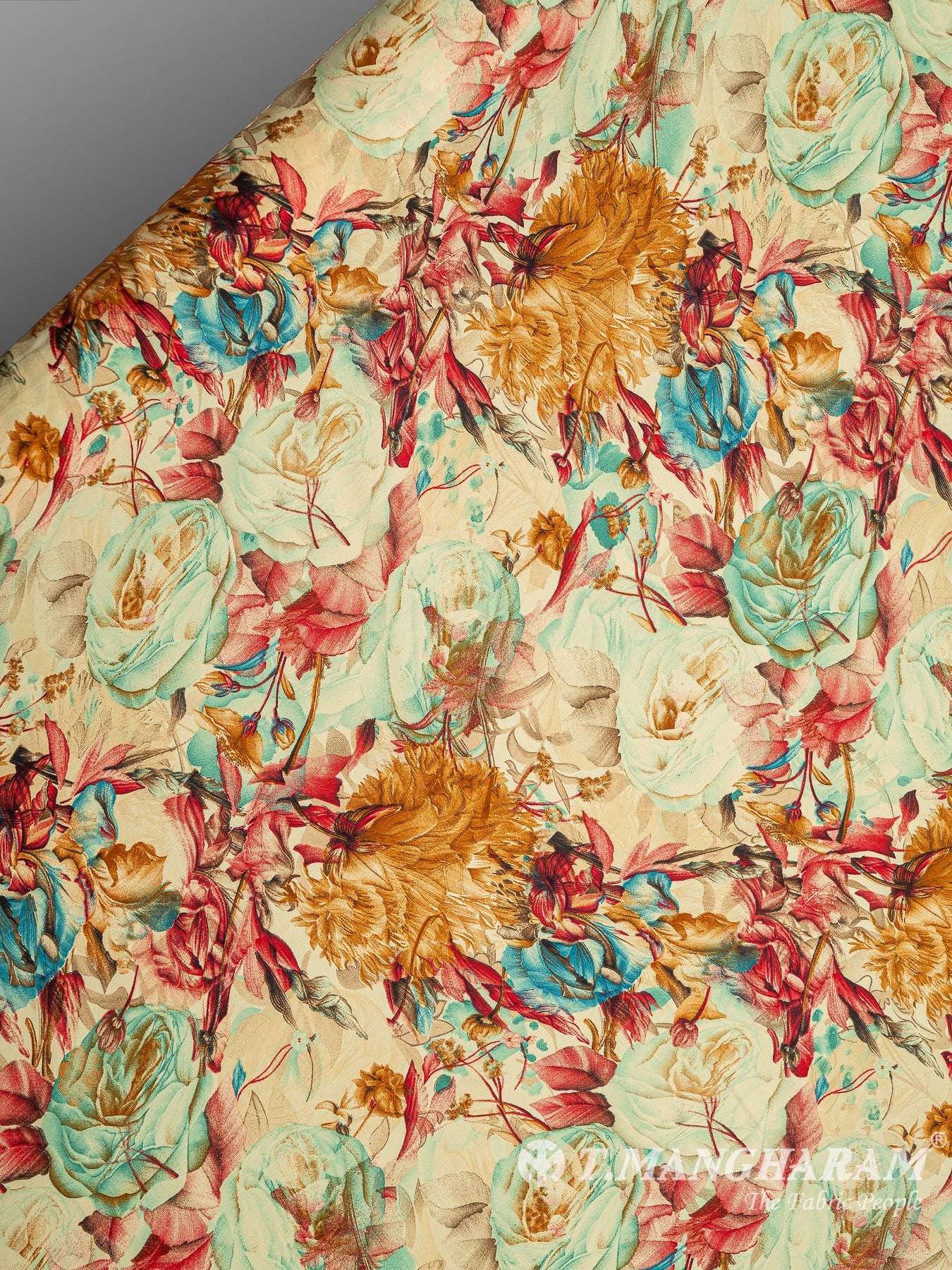 Multicolor Crepe Fabric - EC8016 view-2