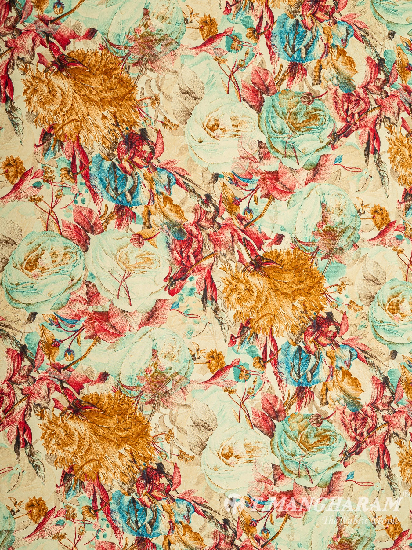 Multicolor Crepe Fabric - EC8016 view-3