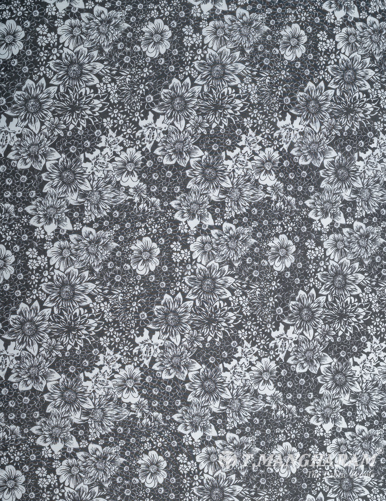 White Georgette Fabric - EB7221 view-2