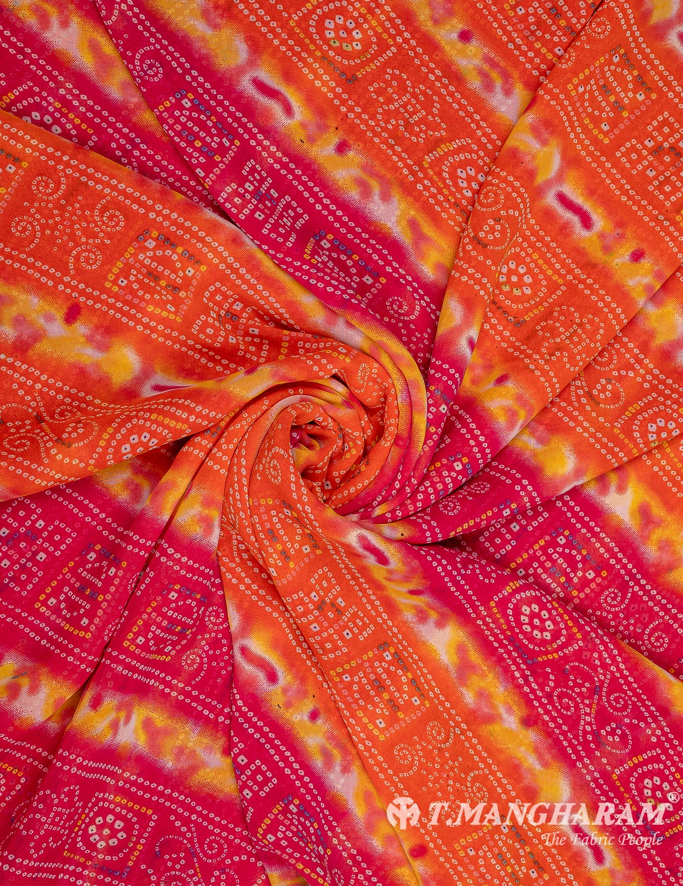 Multicolor Georgette Fabric - EB7108 view-1