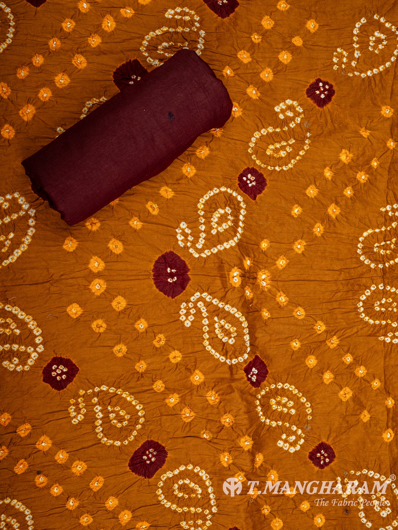 Mutlicolor Cotton Chudidhar Fabric Set - EG1765 view-2