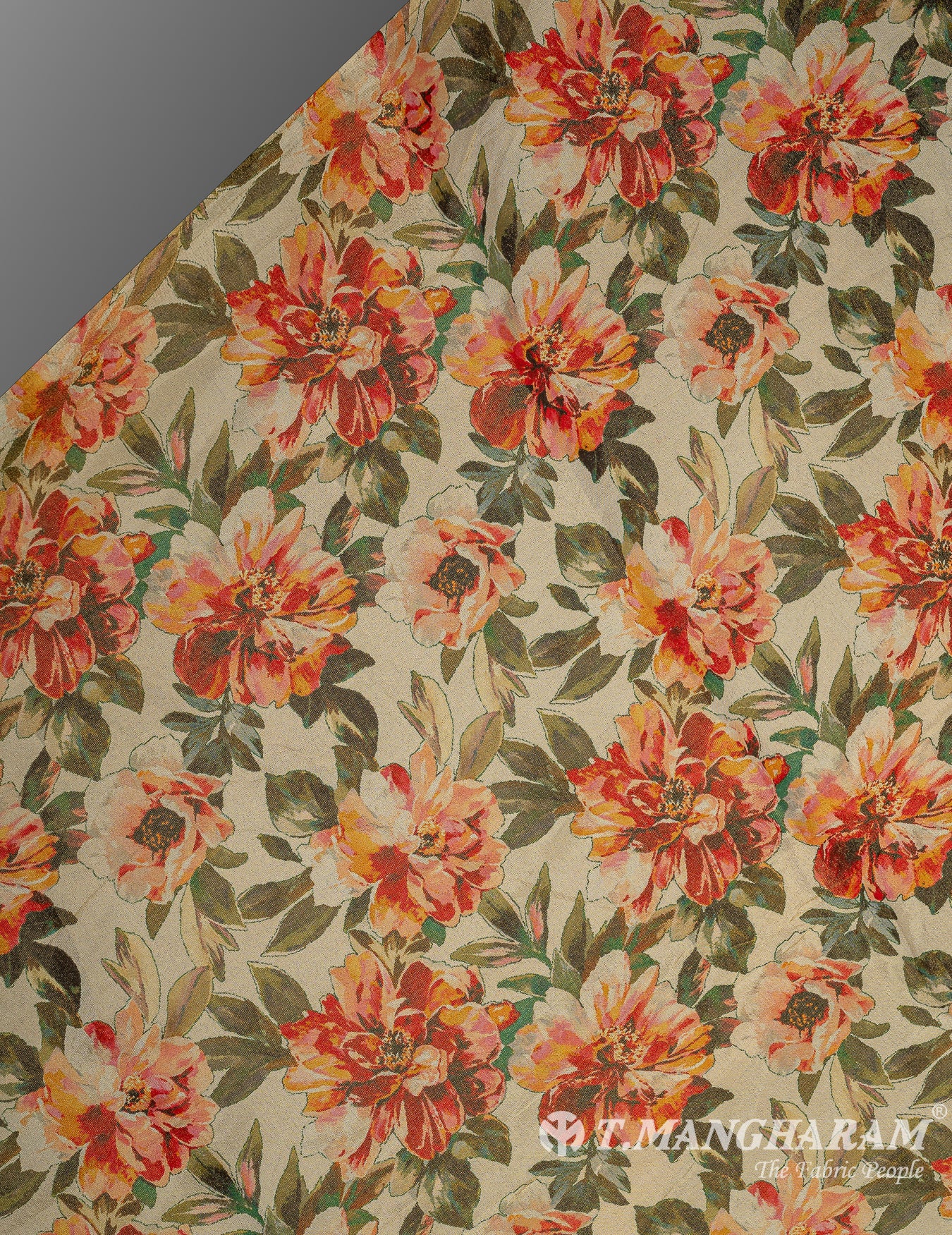 Multicolor Organza Tissue Fabric - EC9832 view-2